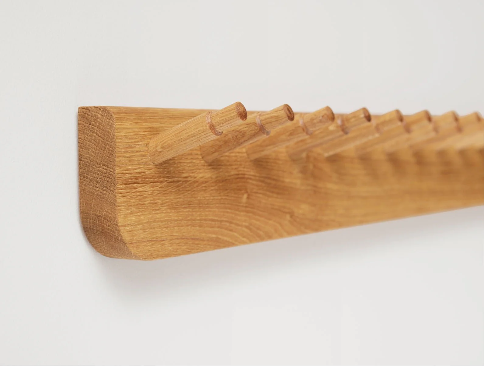 Echo Hanging Rack, Oiled Oak: 2 Sizes - Image 3