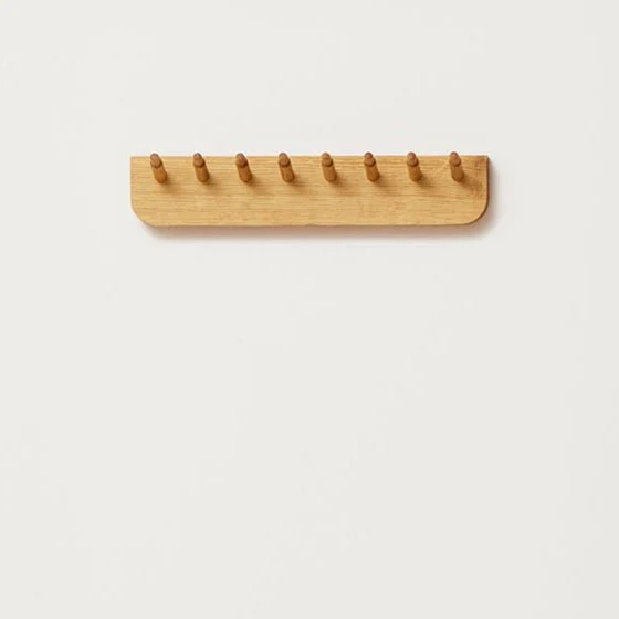 Echo Hanging Rack, Oiled Oak: 2 Sizes - Image 9
