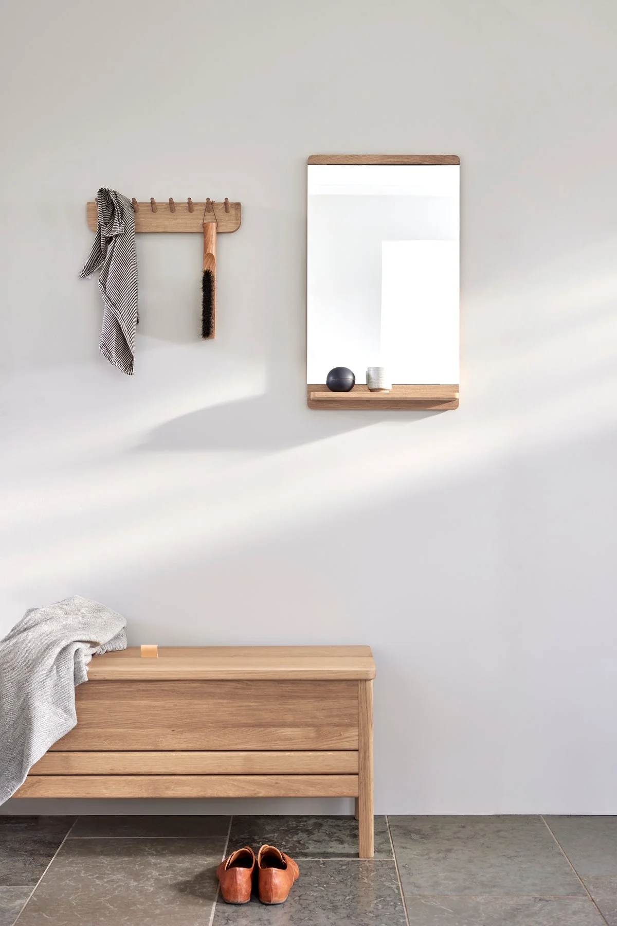 Echo Hanging Rack, White Oak: 2 Sizes - Image 5