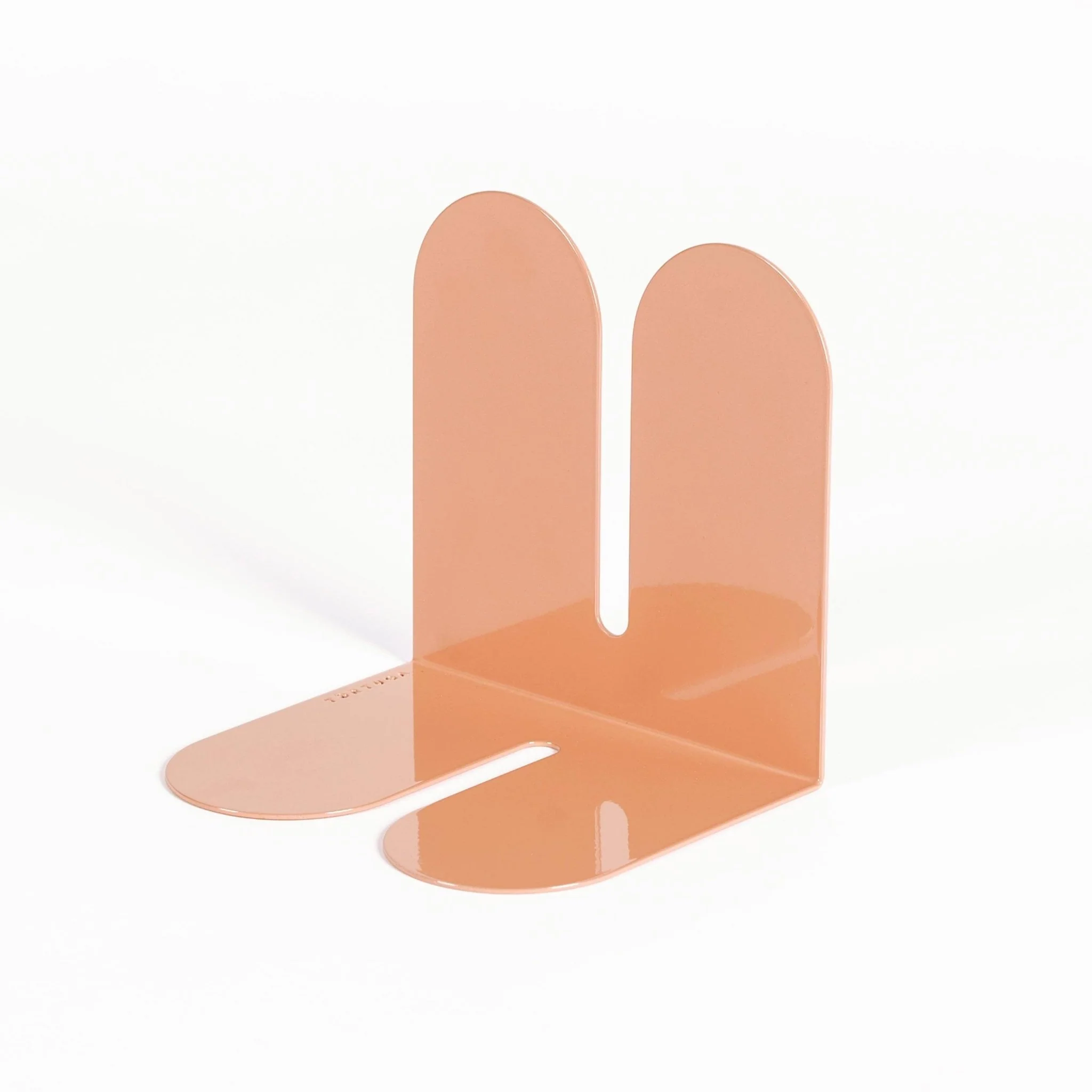 Enamel Bookend: Double Arc Coral - Image 2