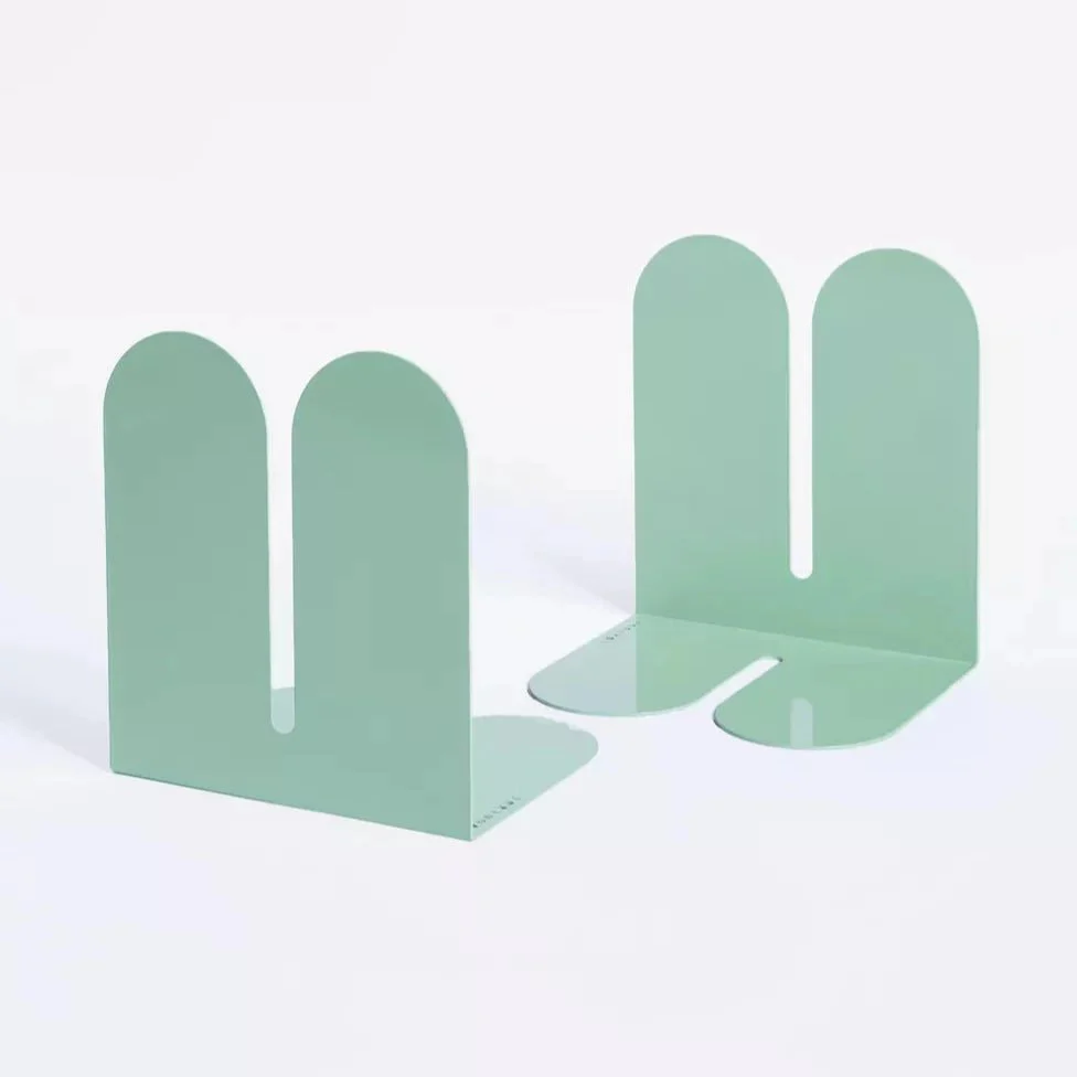 Enamel Bookend: Double Arc Cactus - Image 2