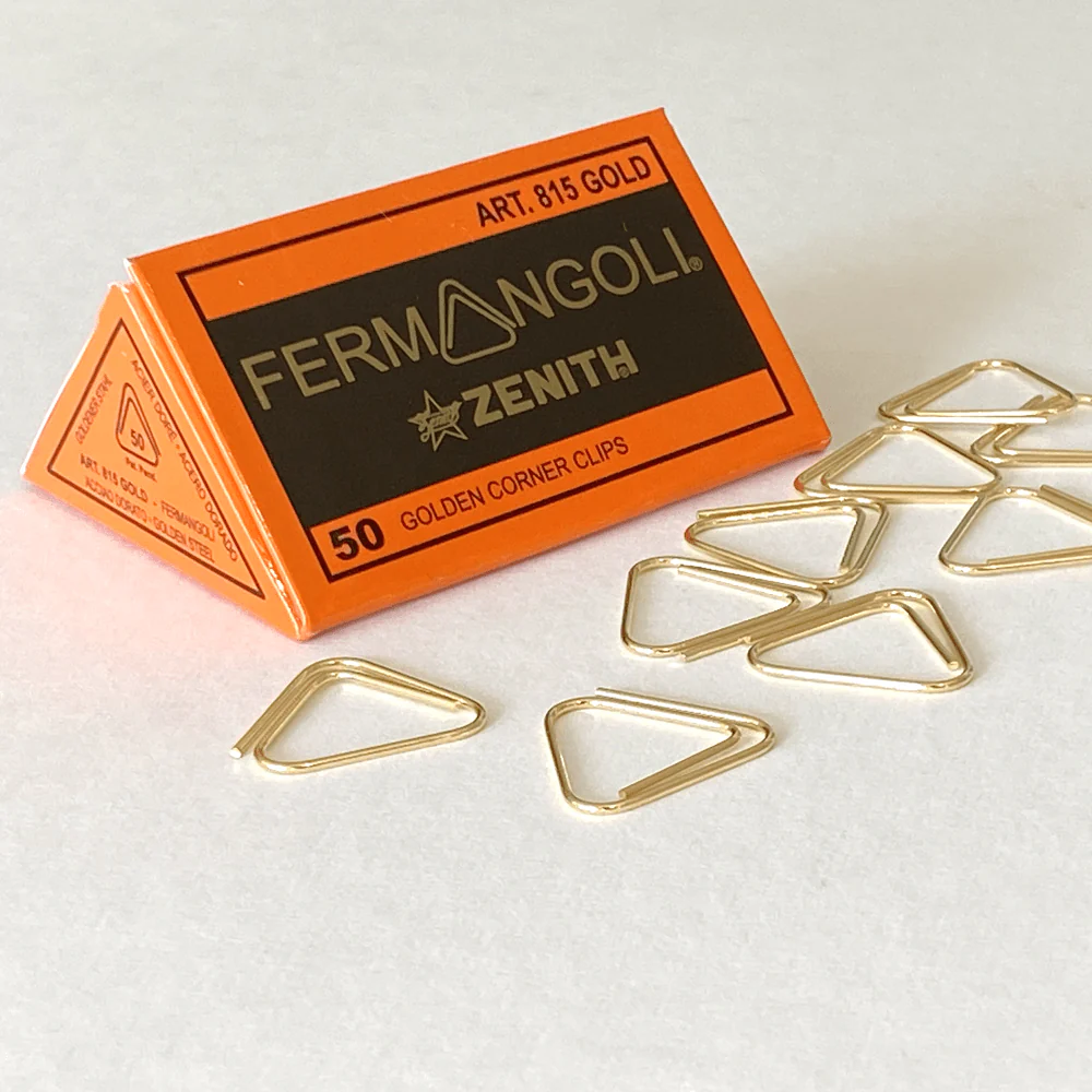 Fermangoli Corner Clips: Gold - Image 4