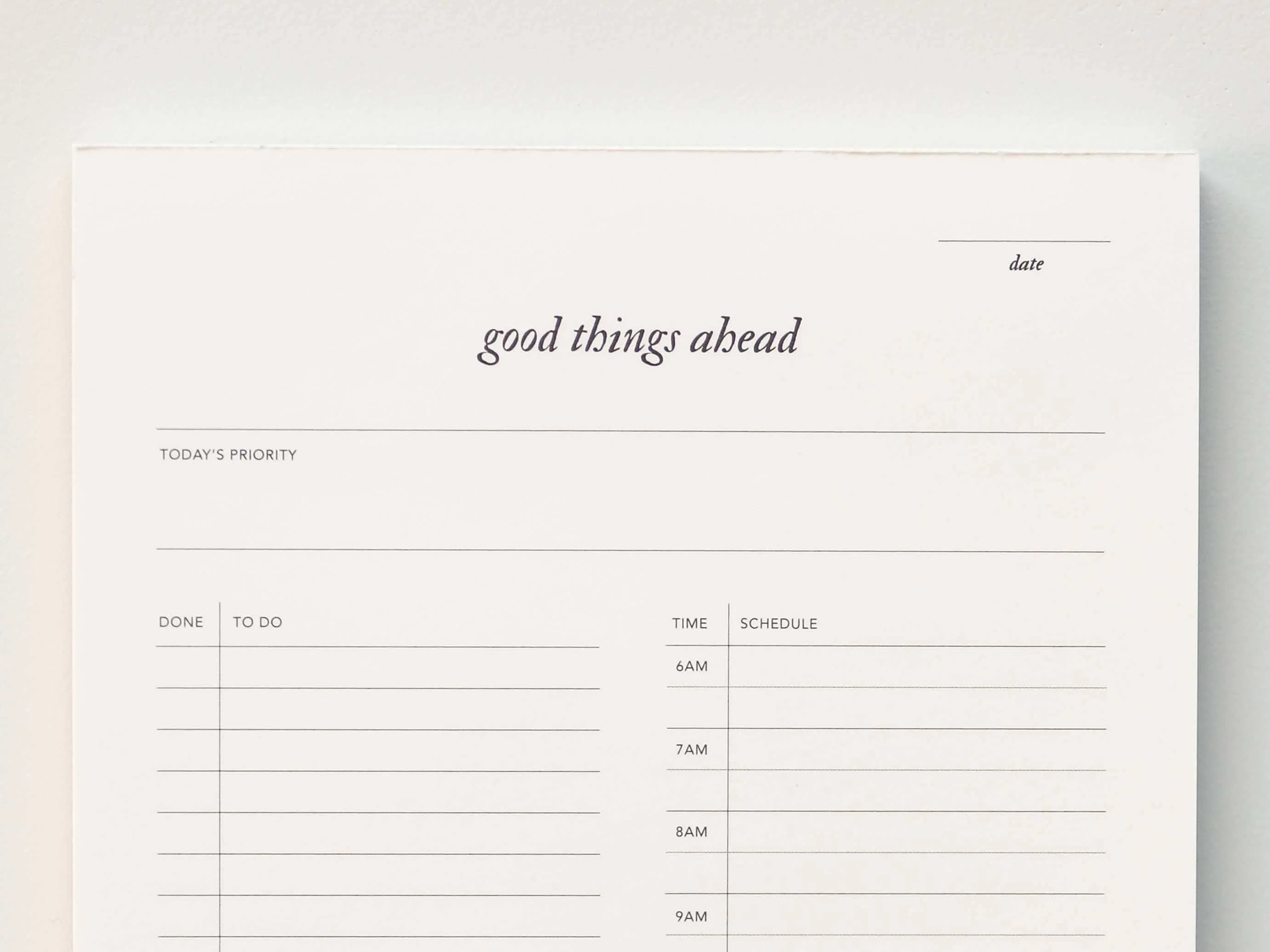 Good Things Ahead Daily Notepad - Image 2