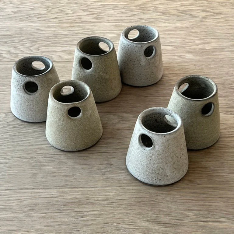 Julia Finlayson Ceramic Votive Holders - Image 3