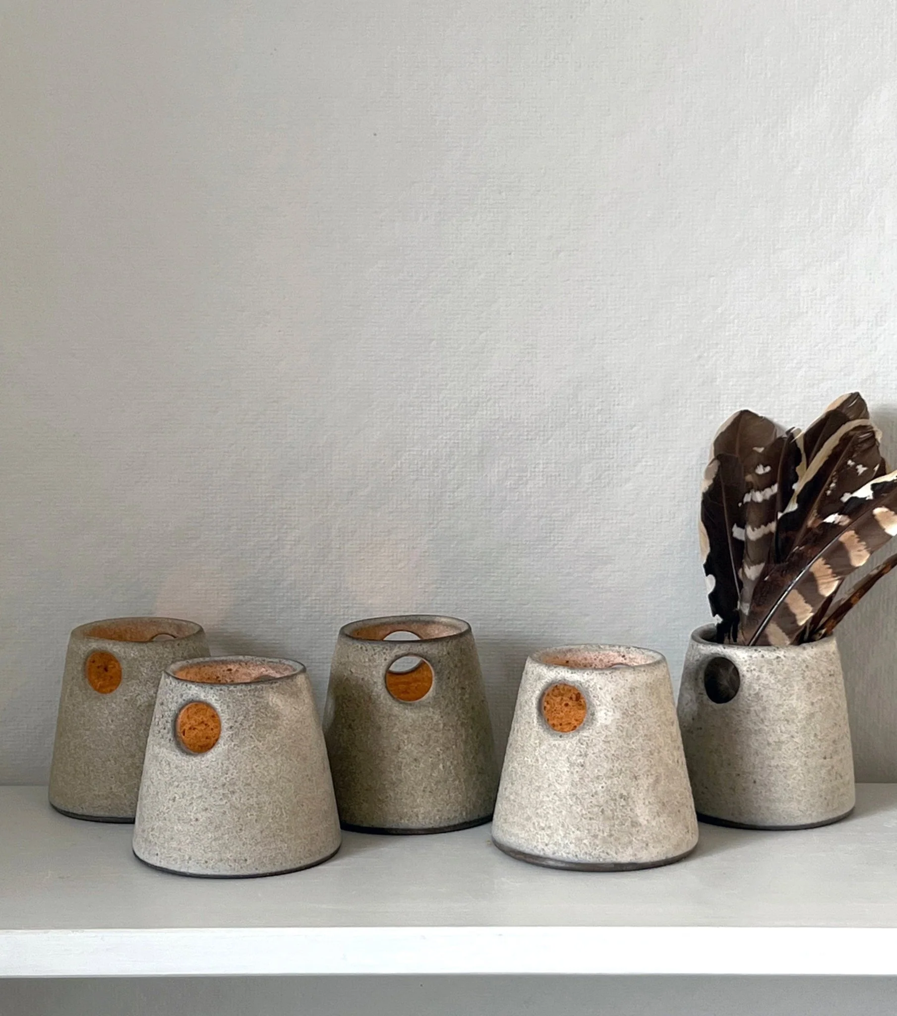 Julia Finlayson Ceramic Votive Holders - Image 6