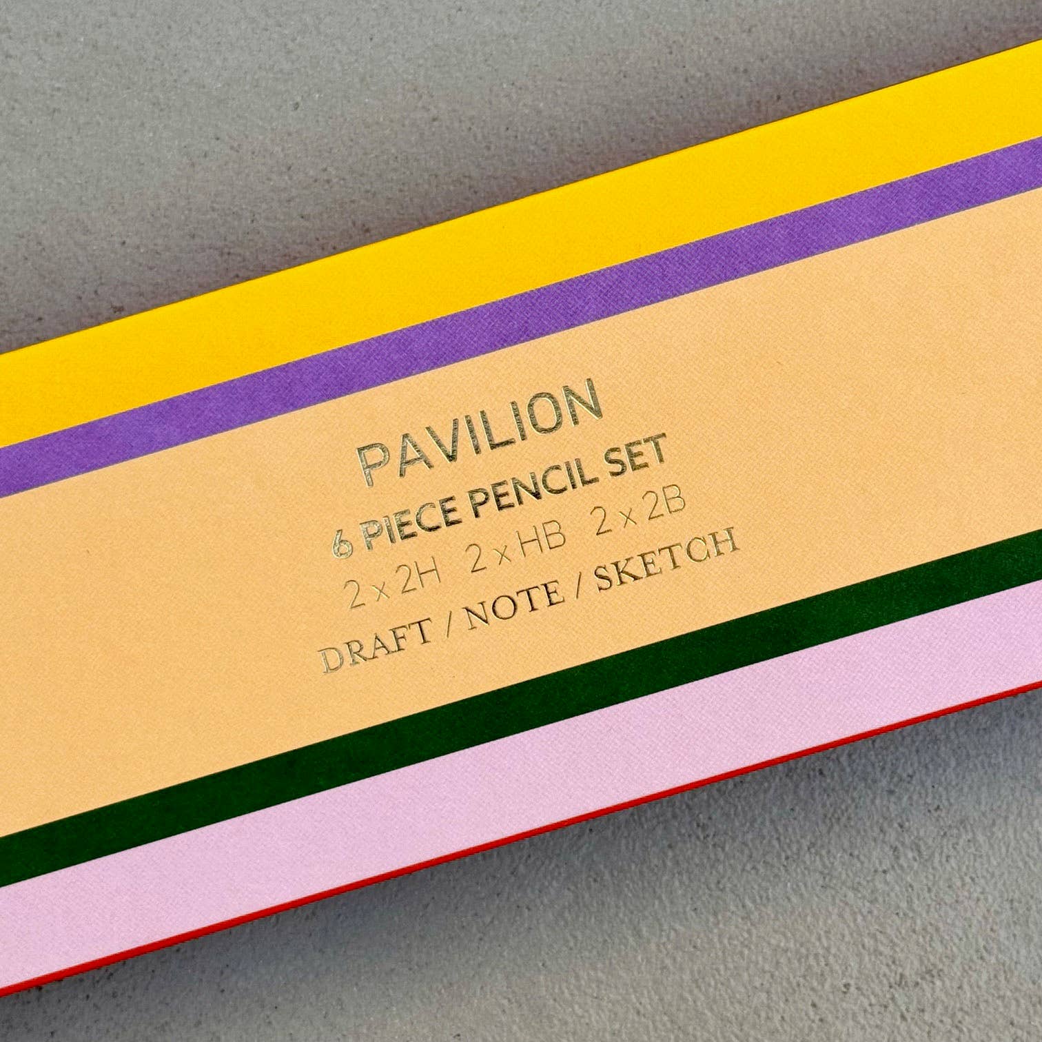 British Colour Block Pencil Set: Frame - Image 5