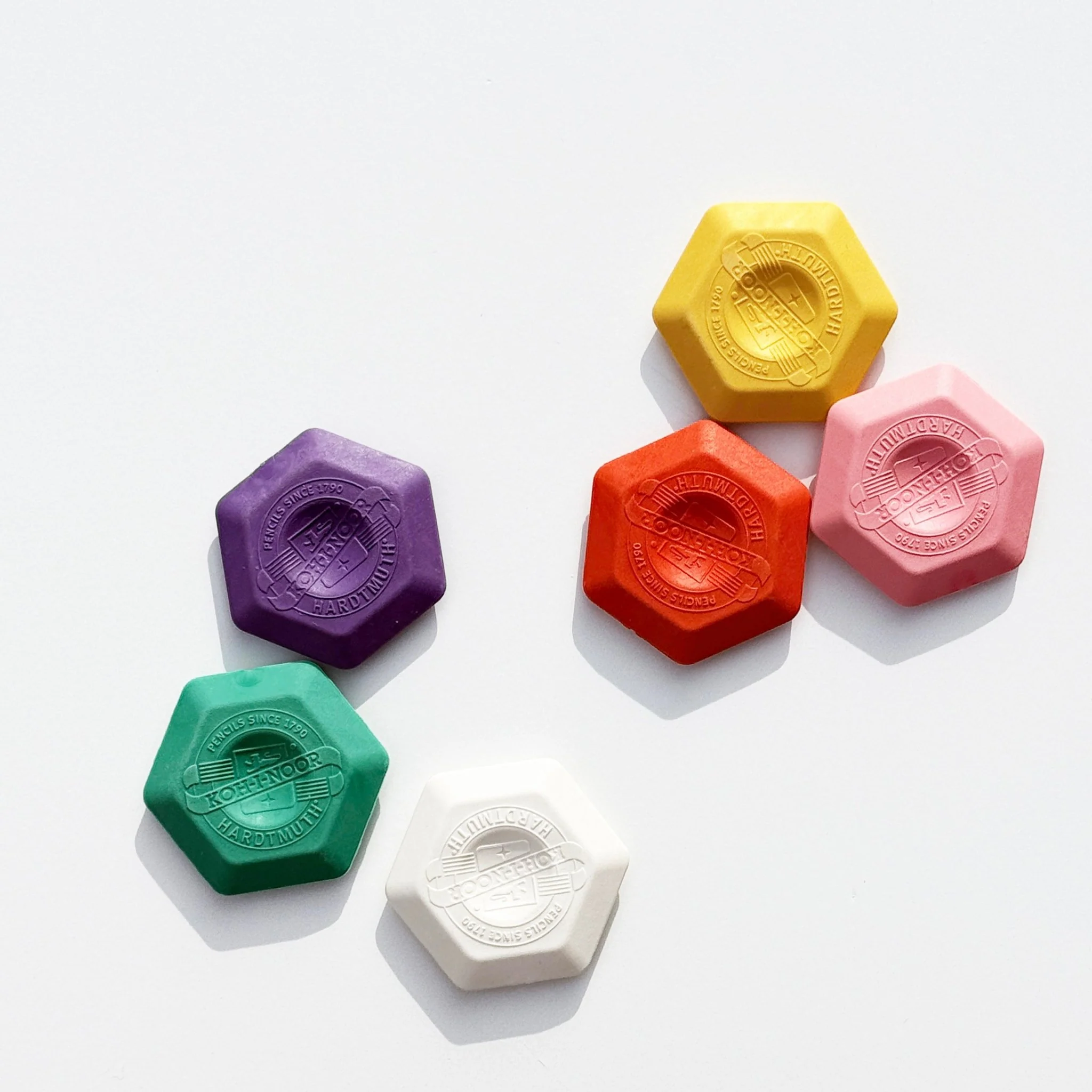 Hexagon Erasers