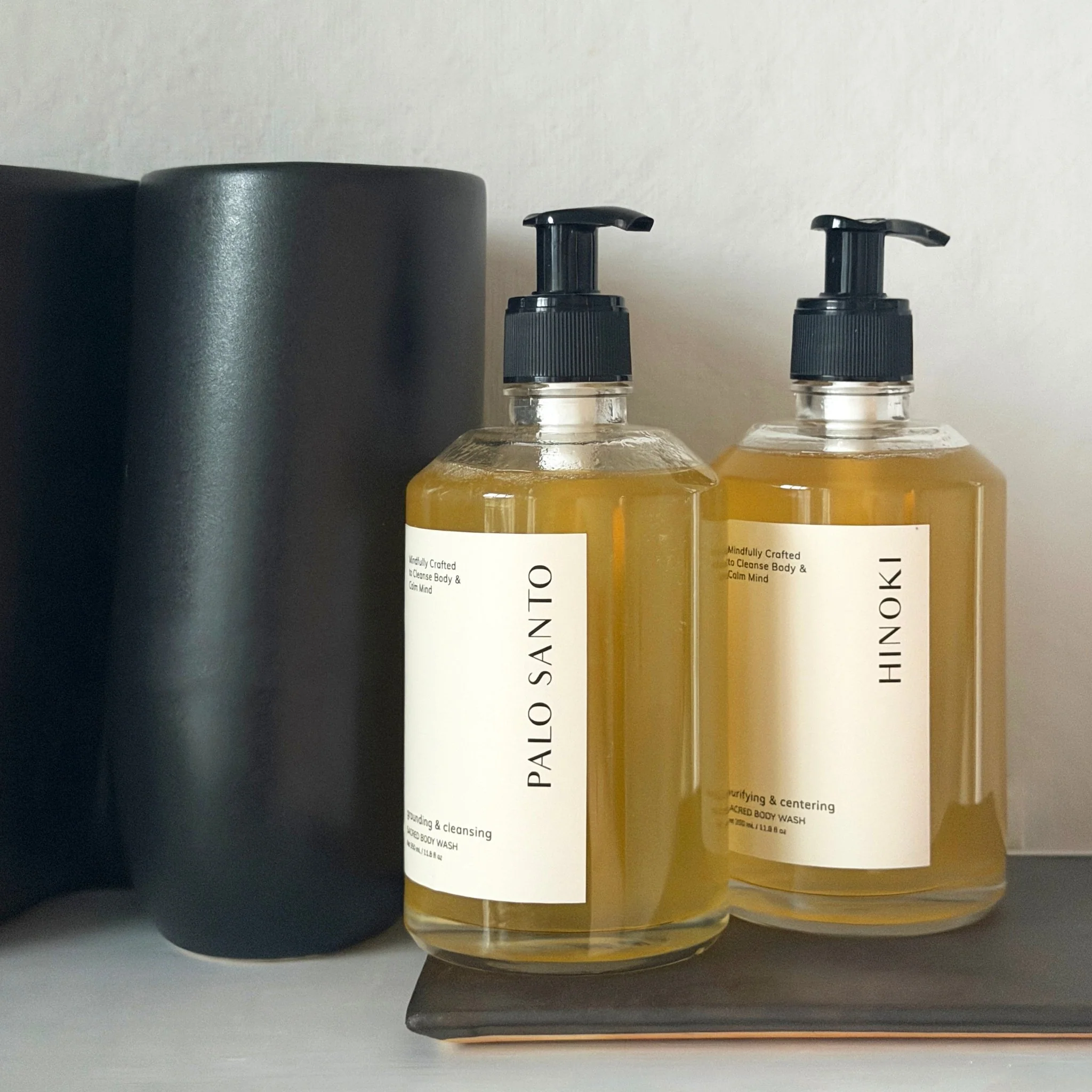 Essential Oil Hand + Body Wash: Hinoki / Palo Santo