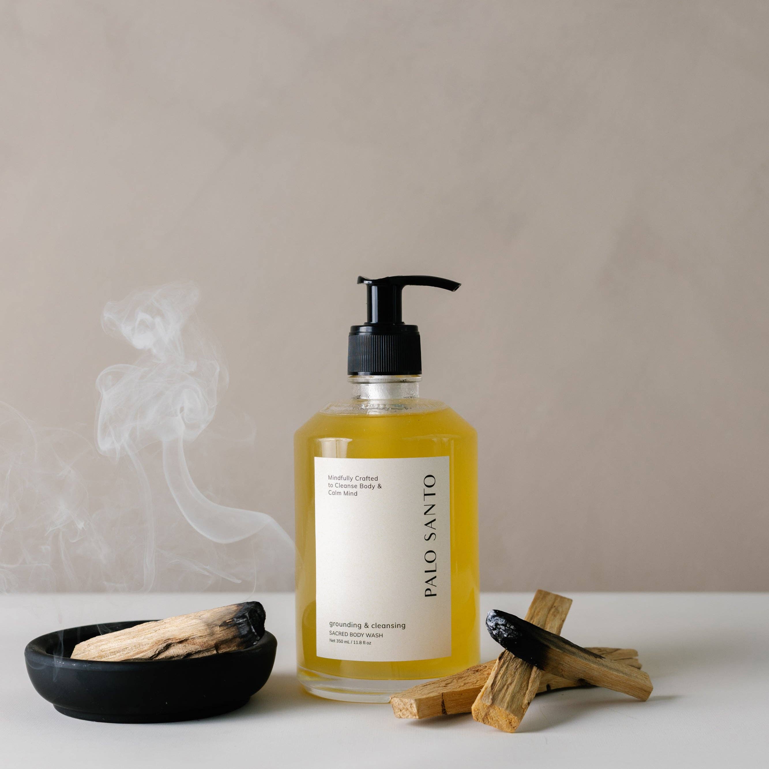Essential Oil Hand + Body Wash: Hinoki / Palo Santo - Image 5