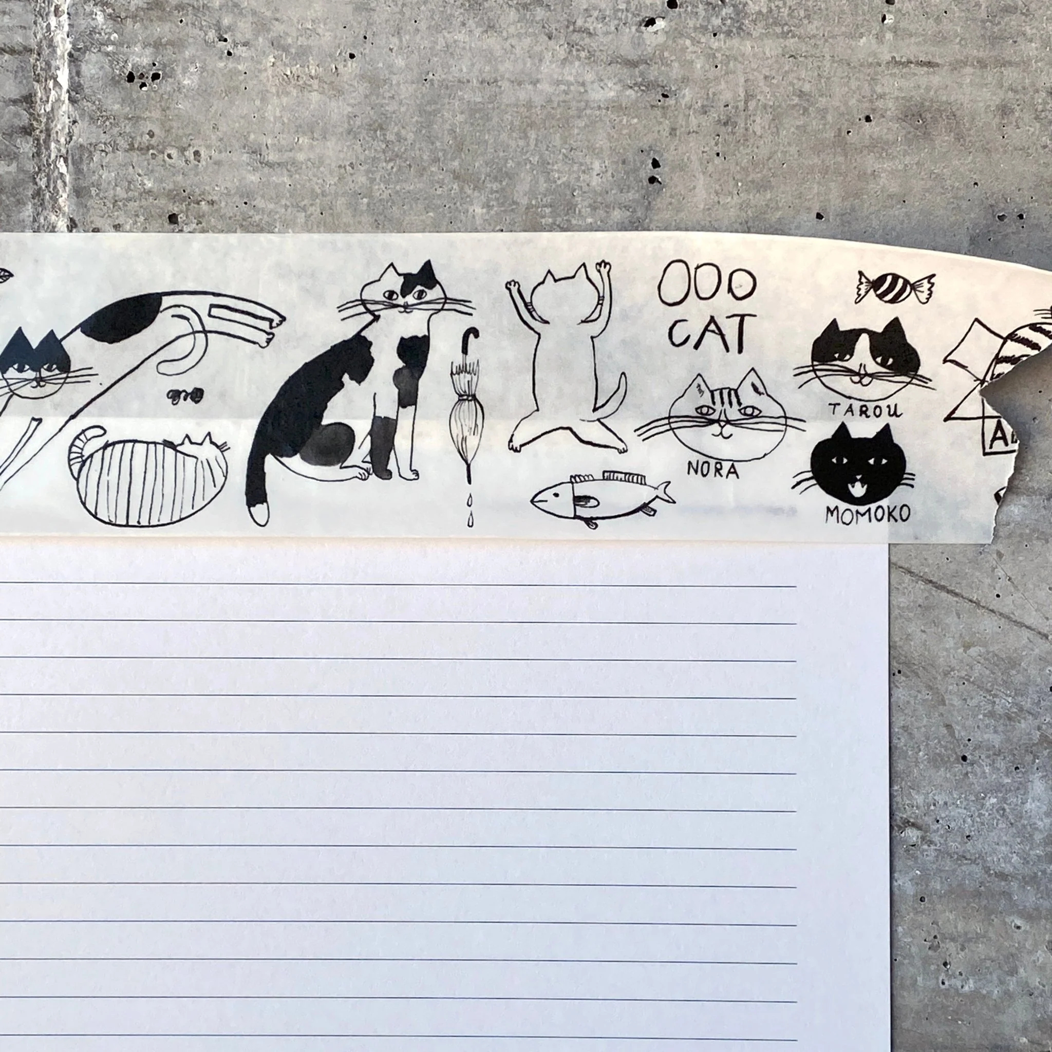 Japanese Cat Tape: Large - Image 3