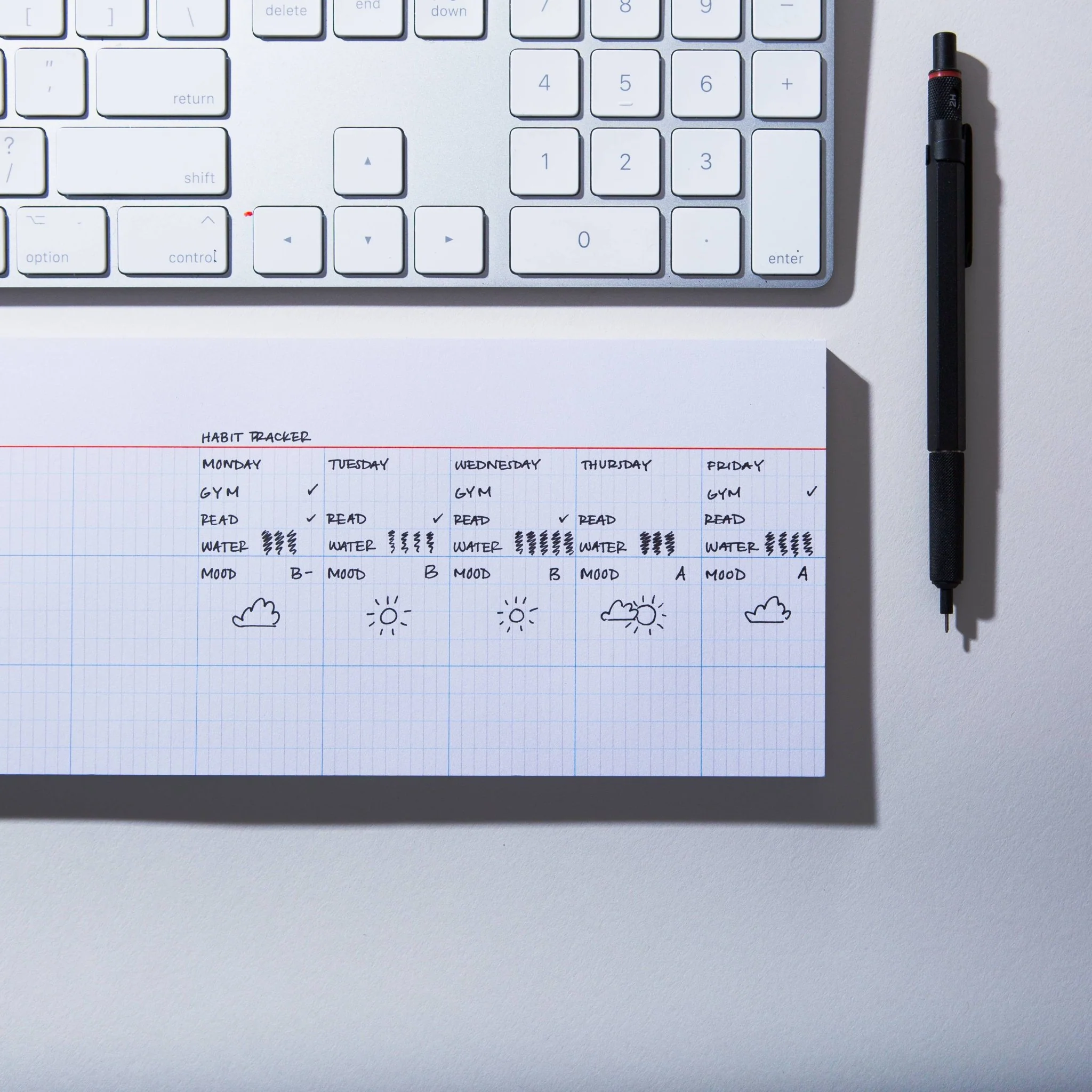 Keyboard Grid Notepad - Image 4