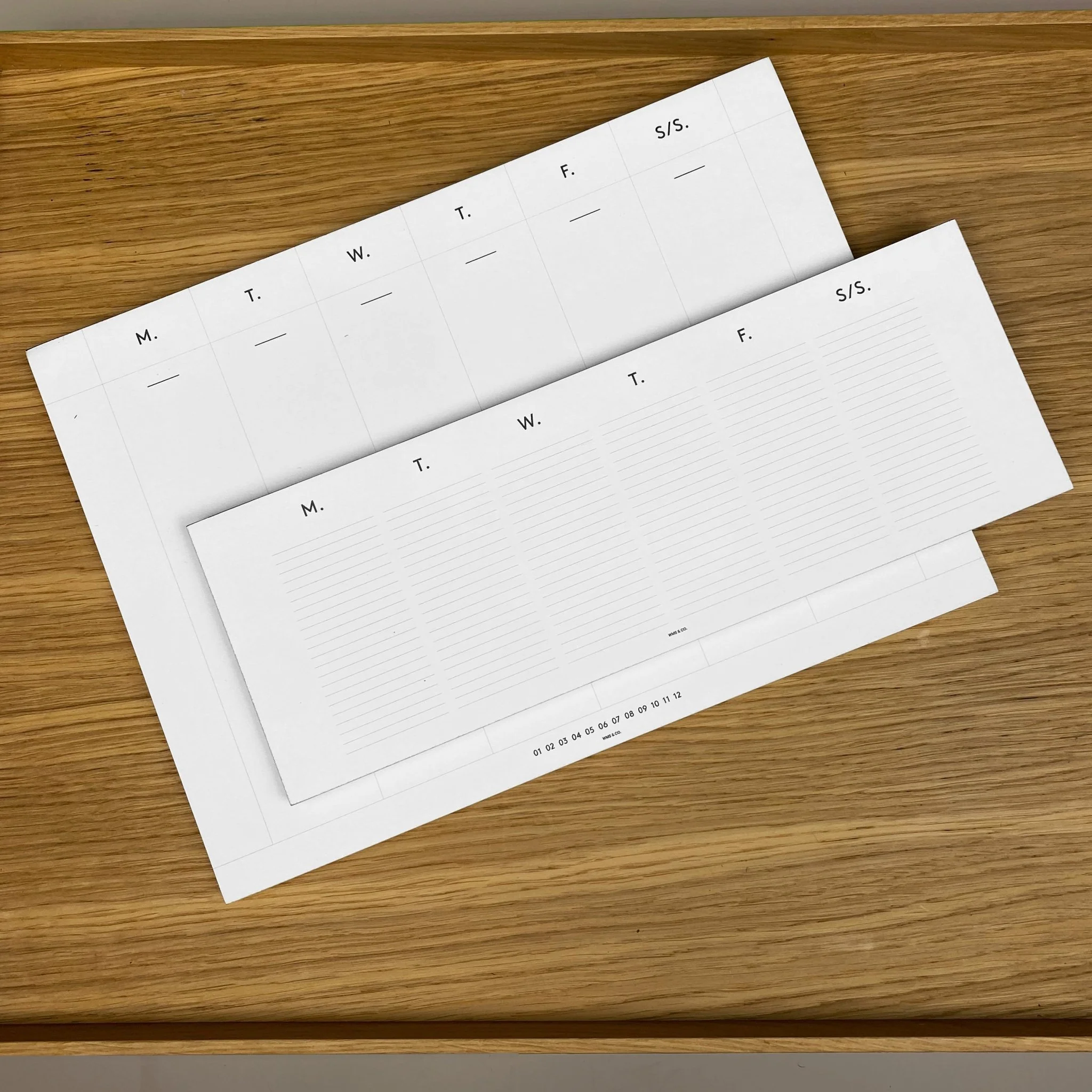 Keyboard Planners edged in Gold, Yellow, or Blush - Image 3