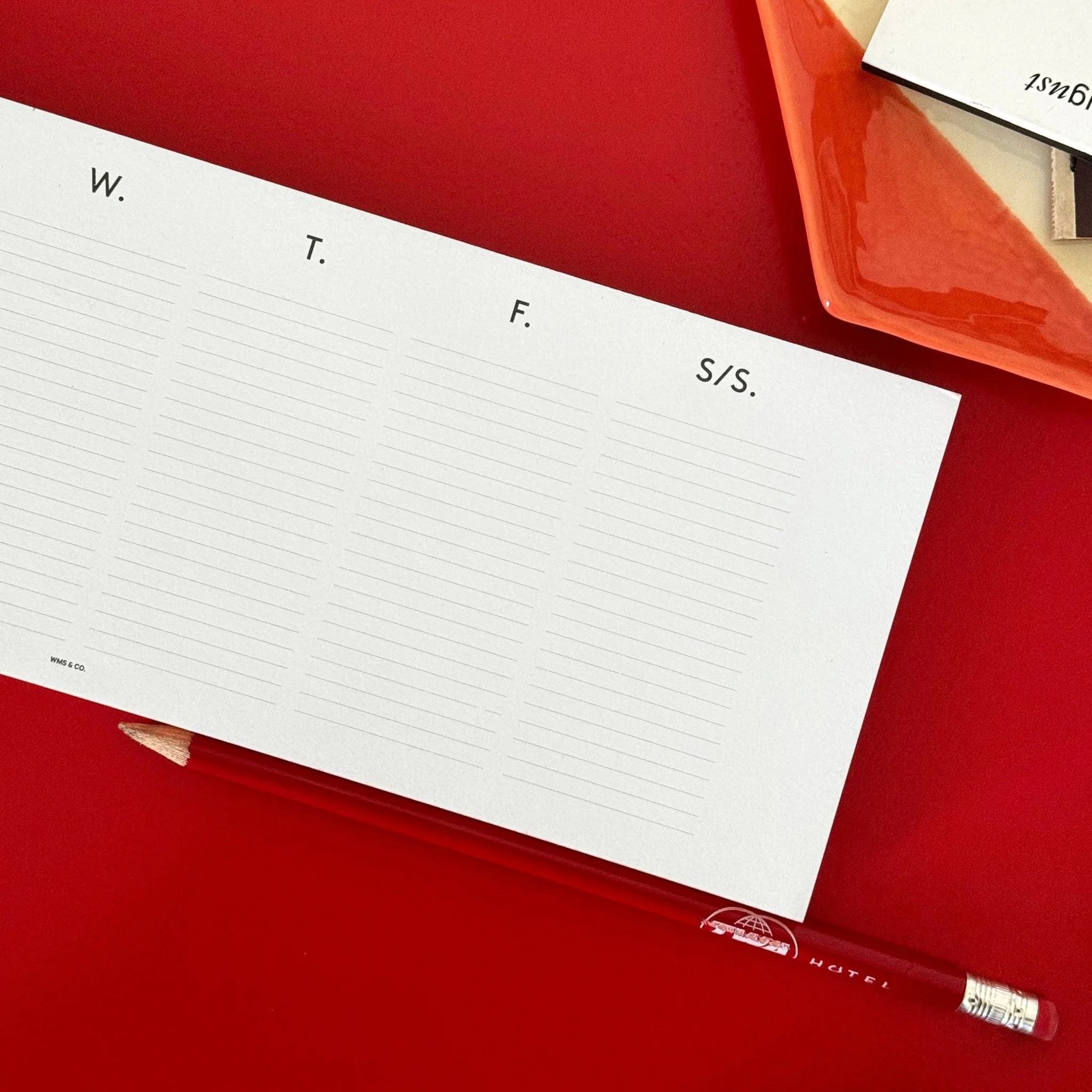 Keyboard Planners edged in Gold, Yellow, or Blush - Image 5
