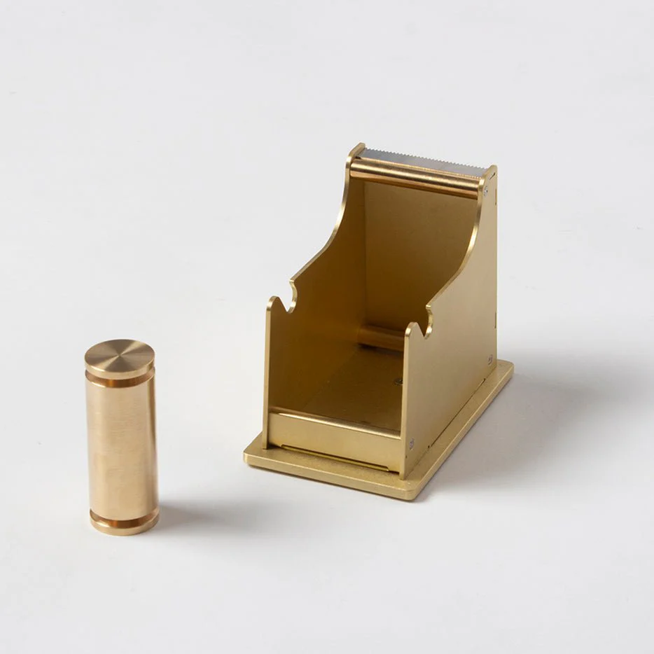Korean Brass Tape Dispenser: Multi - Image 4