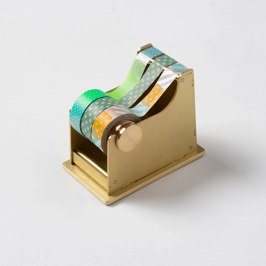 Korean Brass Tape Dispenser: Multi - Image 5