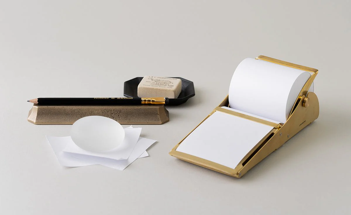 Desktop Roll Note Pad: Brass - Image 10