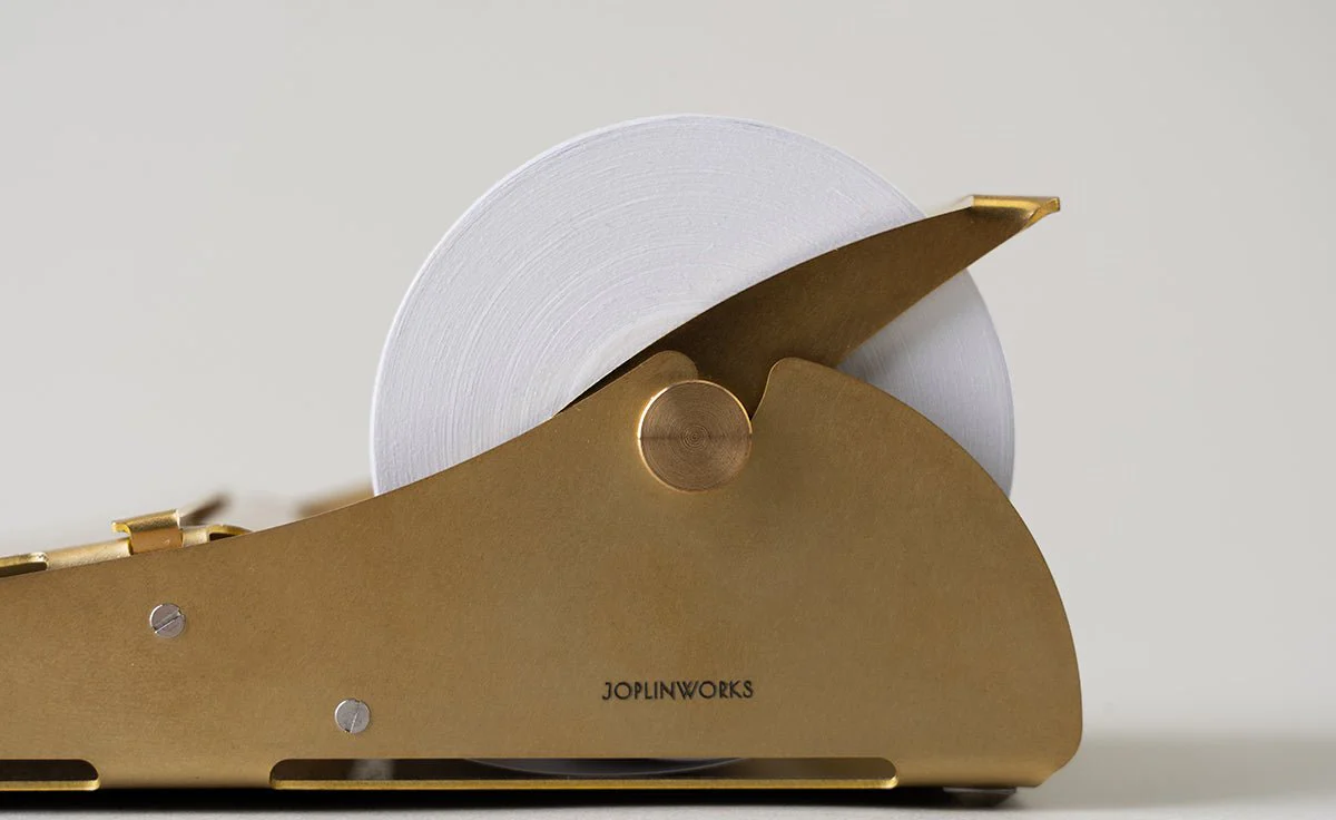 Desktop Roll Note Pad: Brass - Image 5