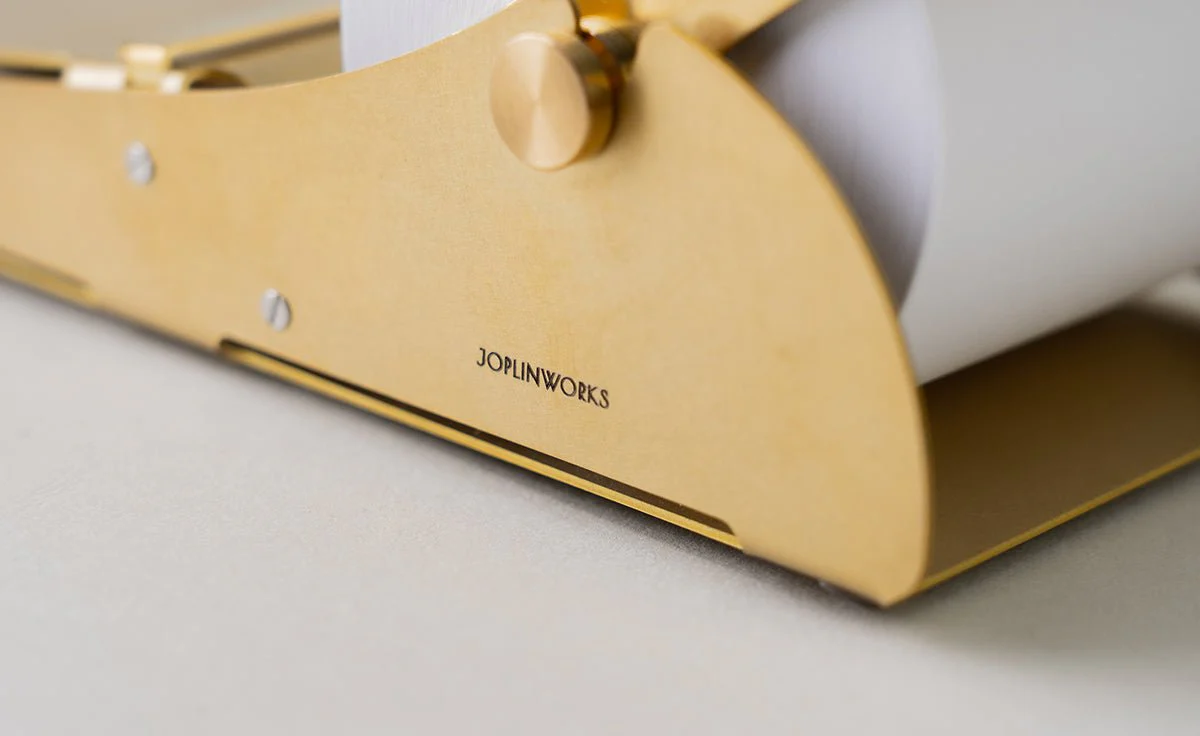 Desktop Roll Note Pad: Brass - Image 6