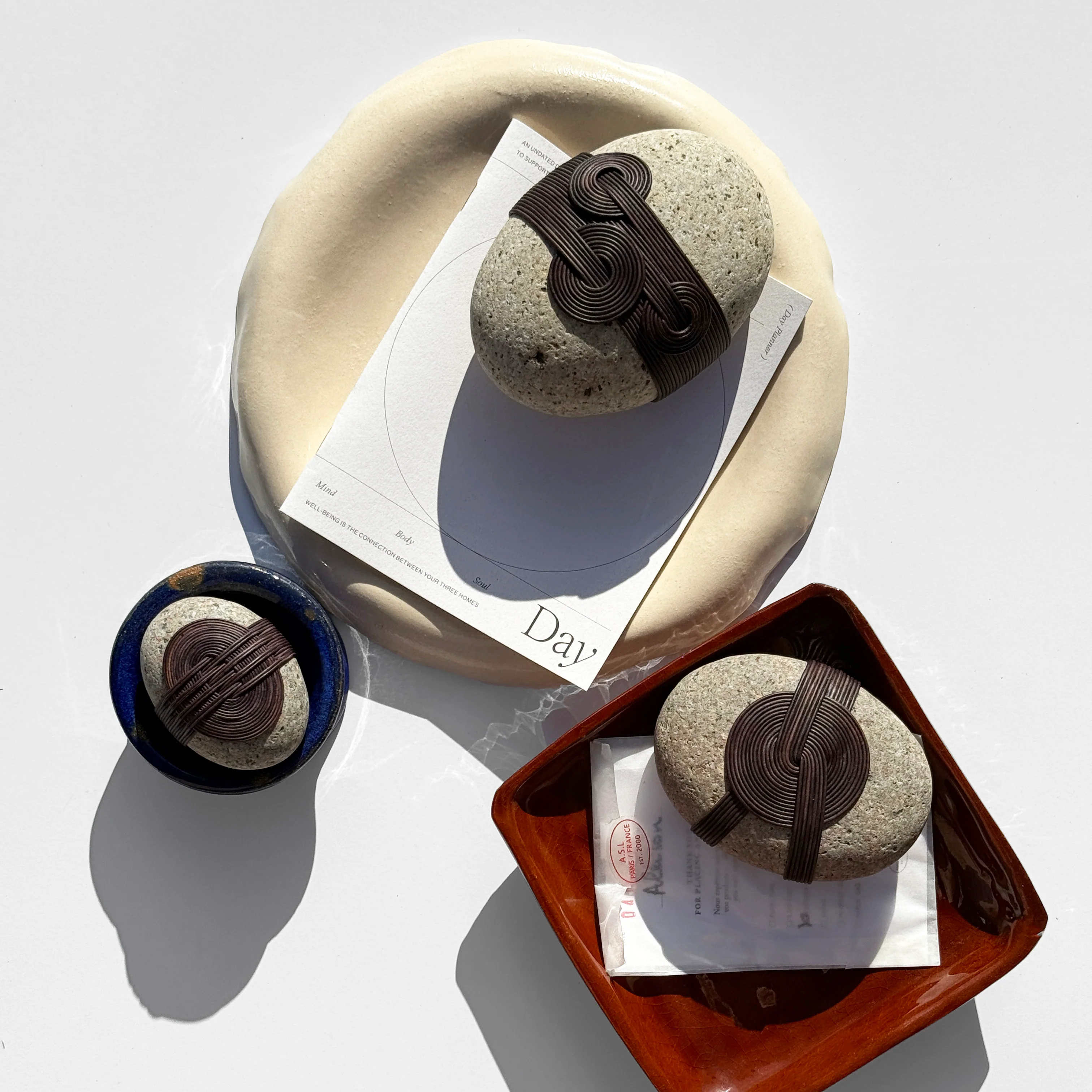 Sandra Simonson Wrapped Stones - Image 4