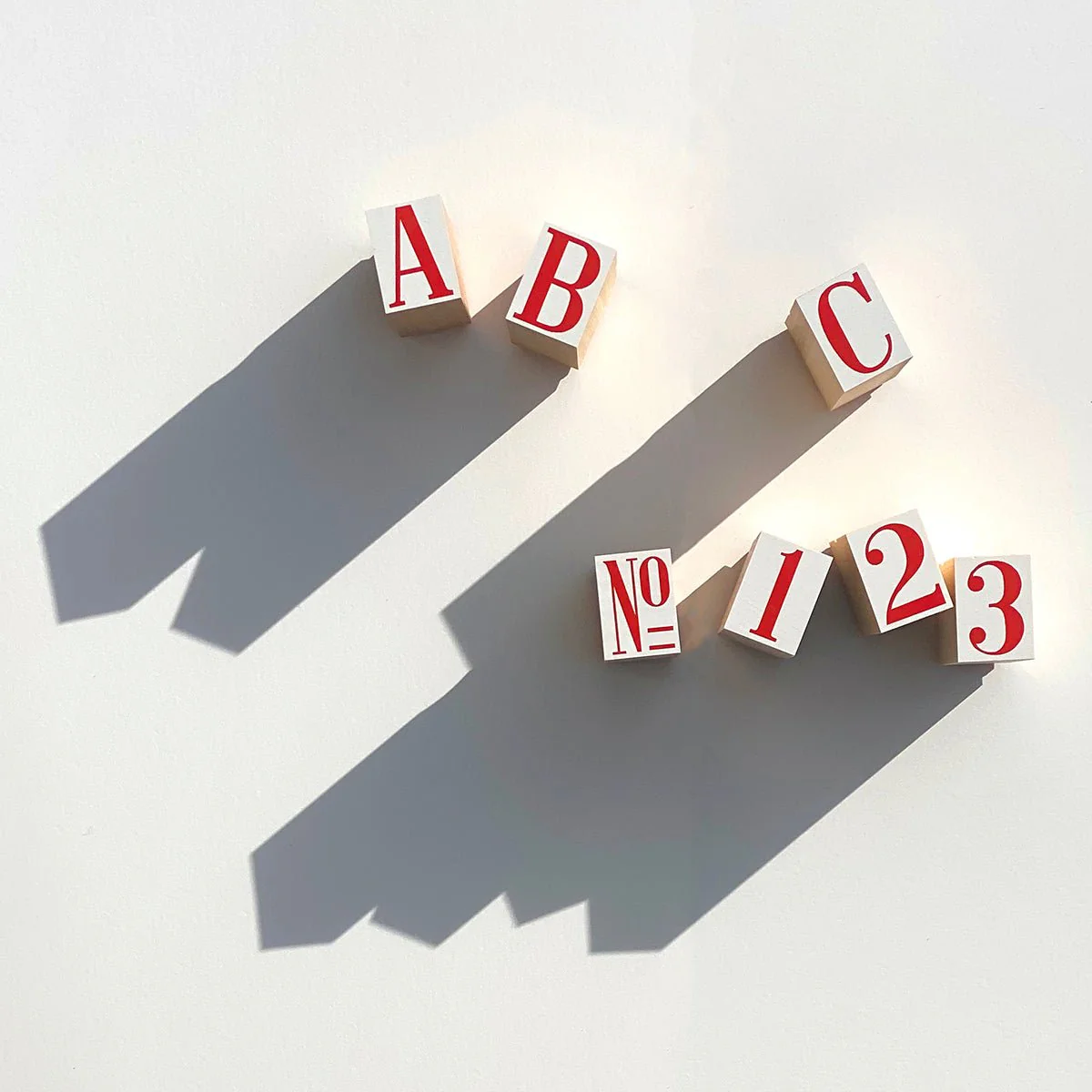 XL Letter or Number Rubber Stamp Sets - Image 5