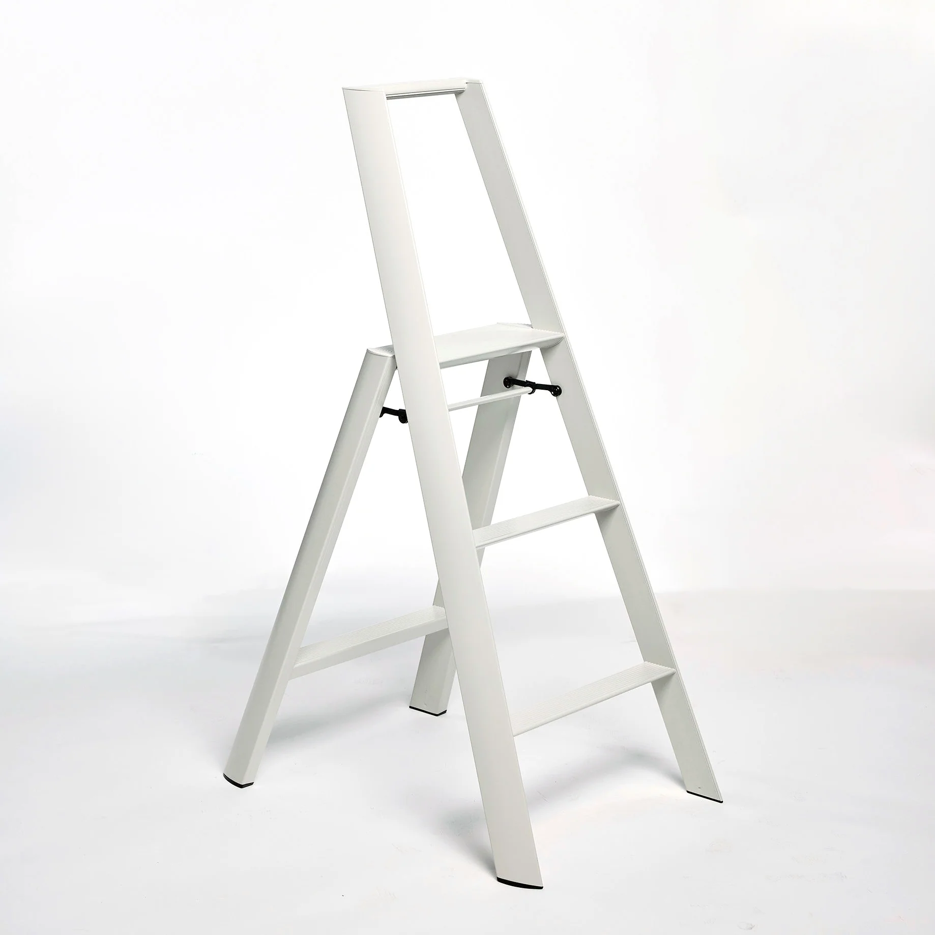 Hasegawa Lucano Step Ladder: 3-step, Crystal Gray - Image 8