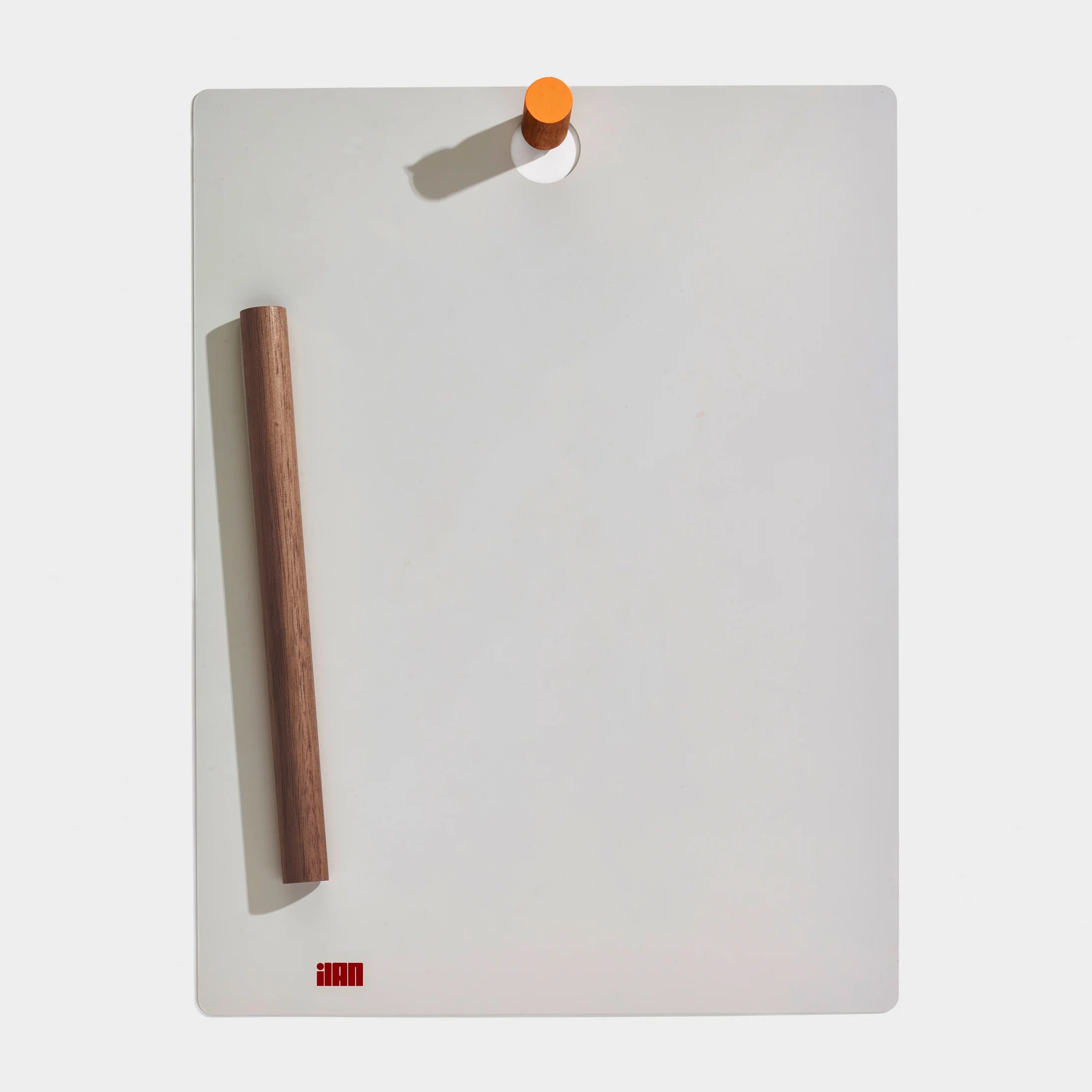 Magnetic Wall/Desk Clipboard: Grey - Image 4