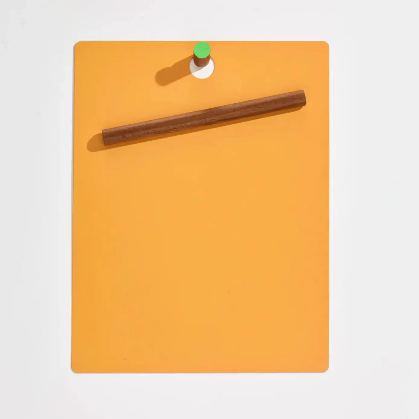Magnetic Wall/Desk Clipboard: Orange - Image 6