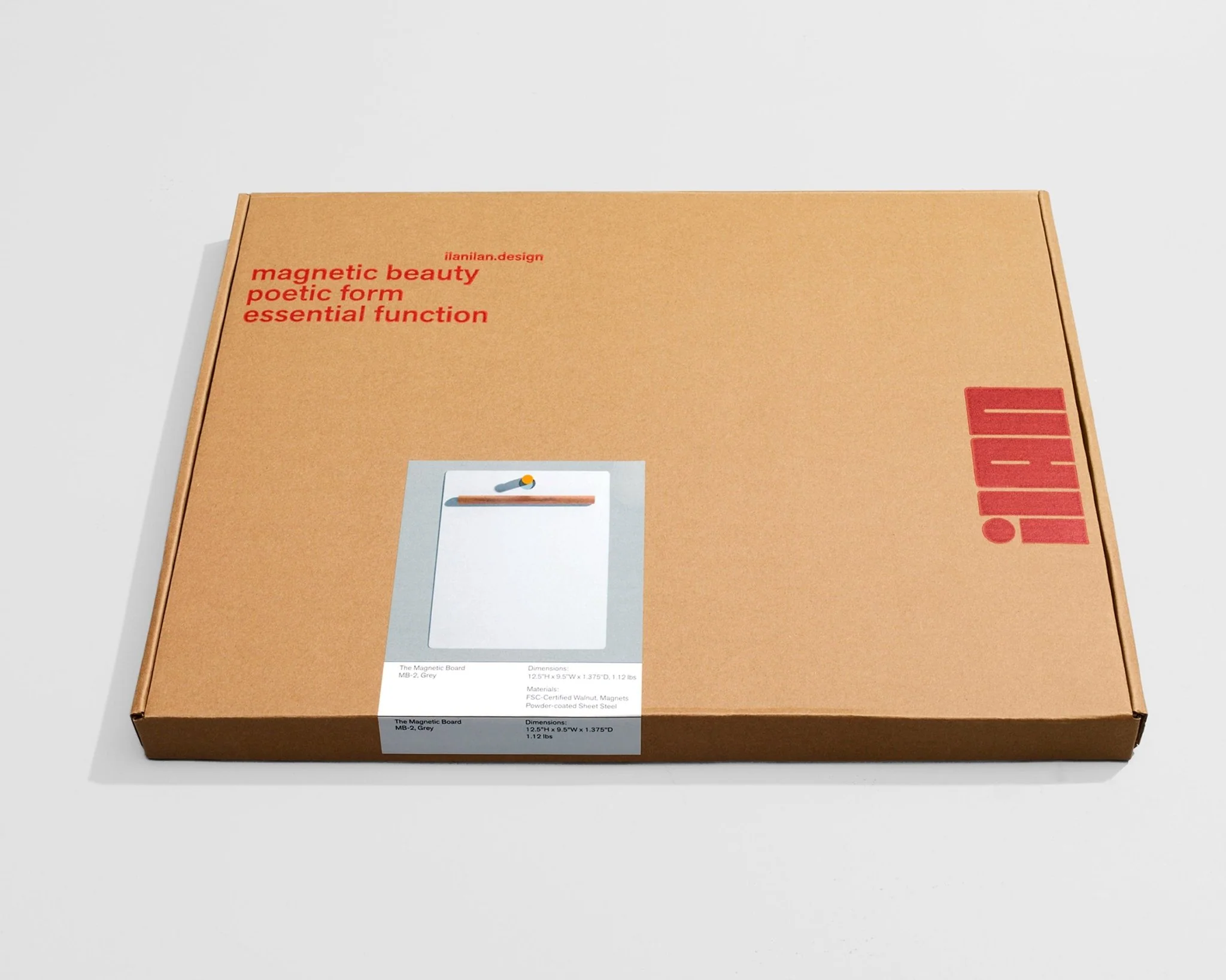 Magnetic Wall/Desk Clipboard: Beige - Image 5