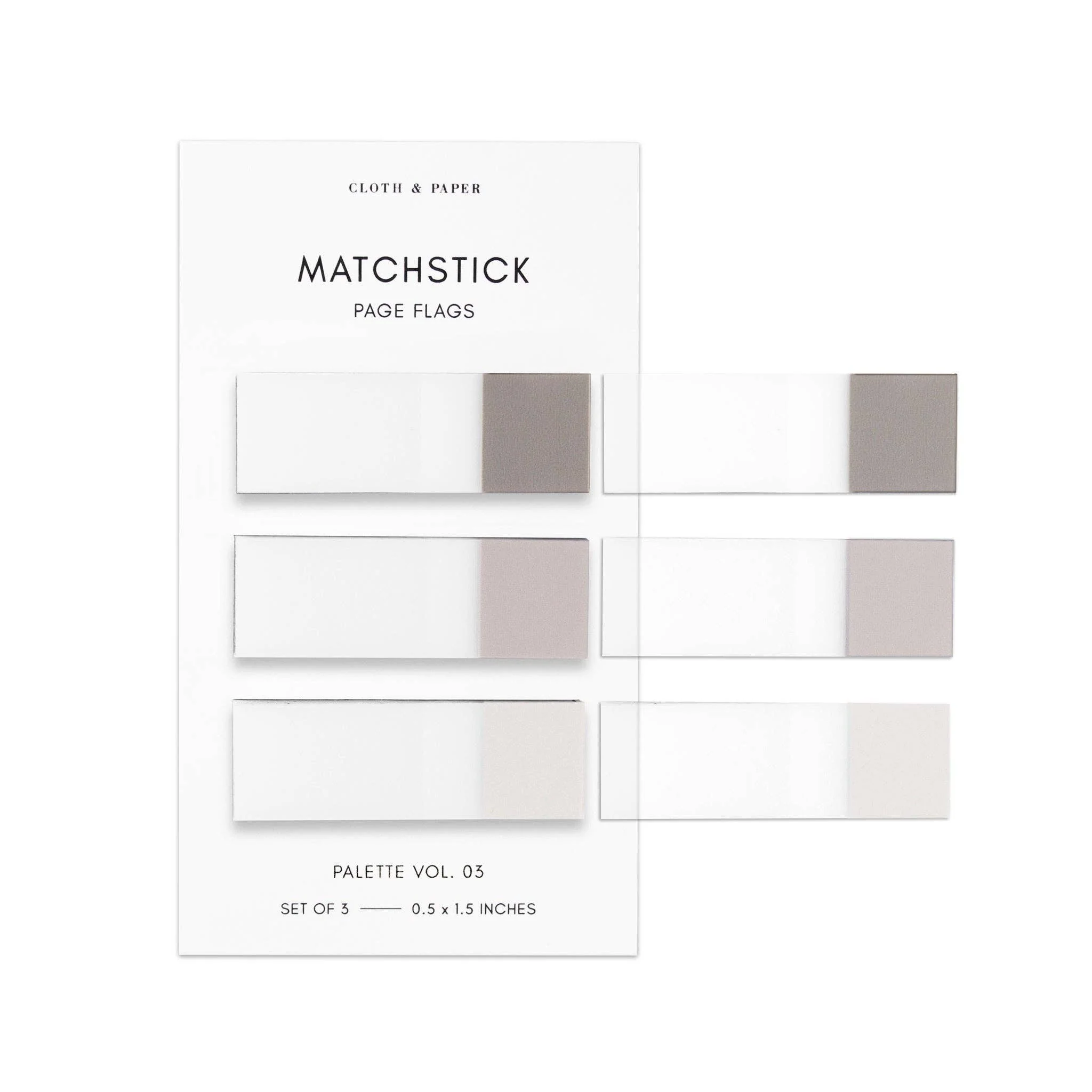Matchstick Page Flag Set - Image 3