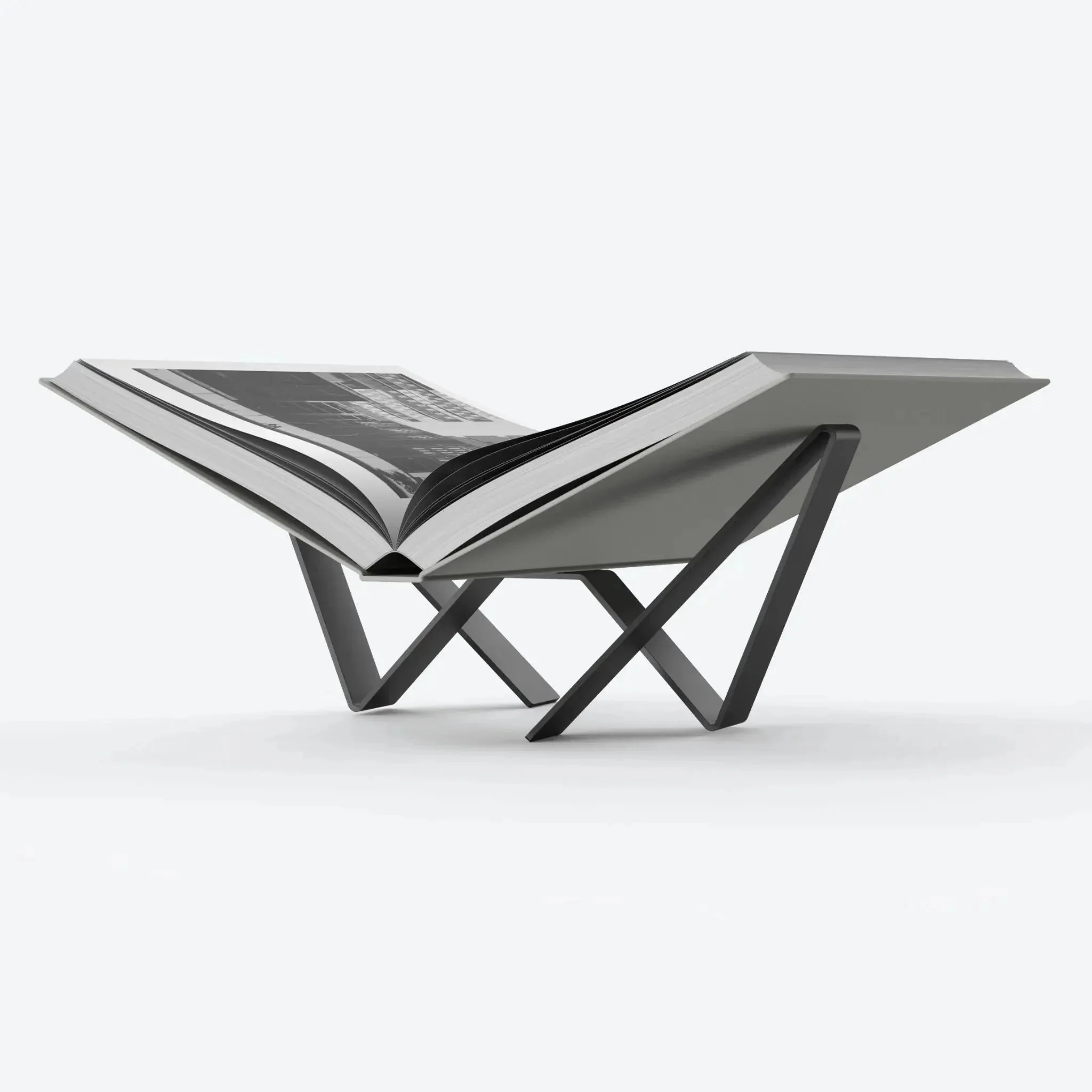 Metal Book Stand 2.0: Black - Image 3