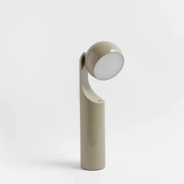 Mono Portable Lamp: Beige - Image 6