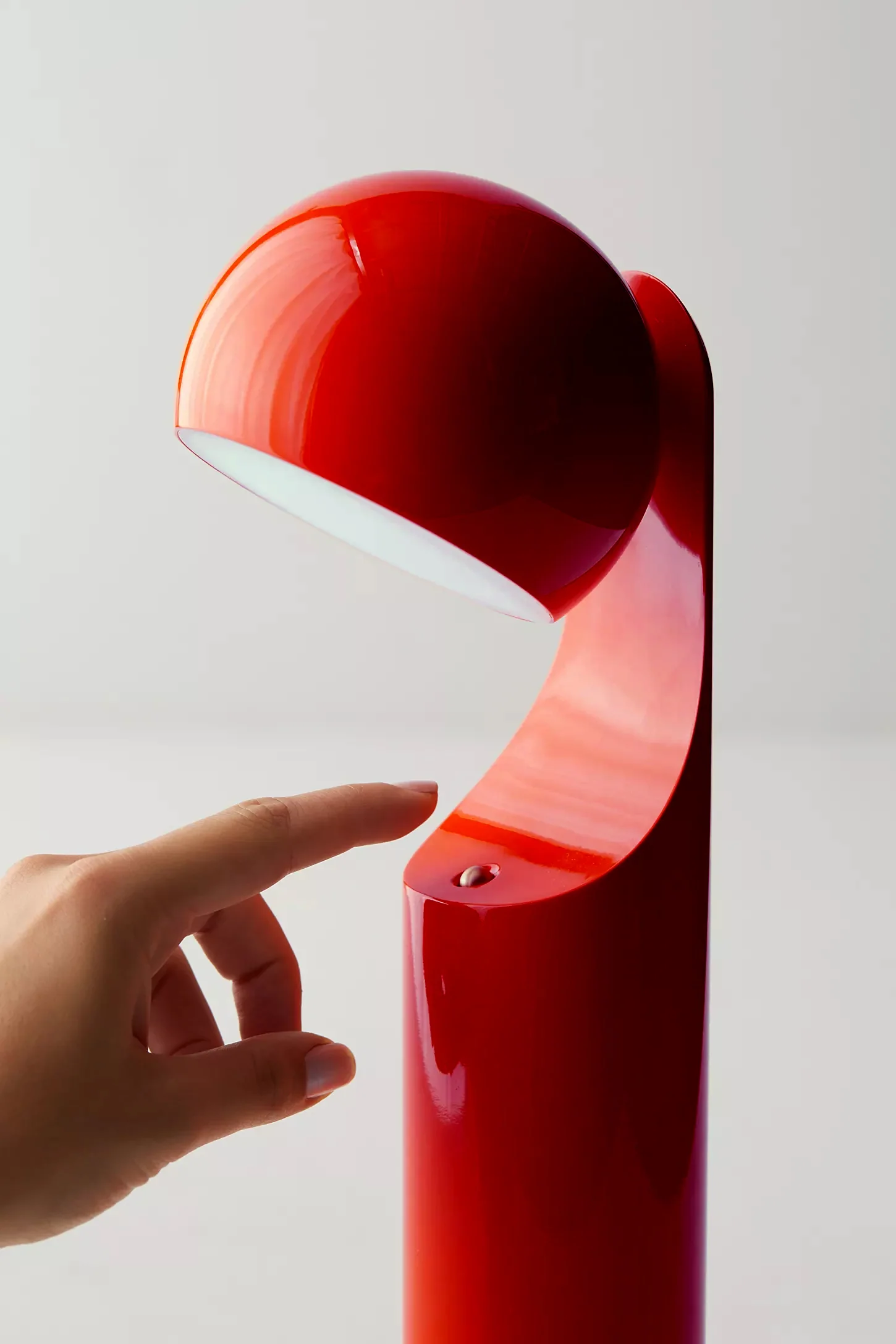 Mono Portable Lamp: Red - Image 4