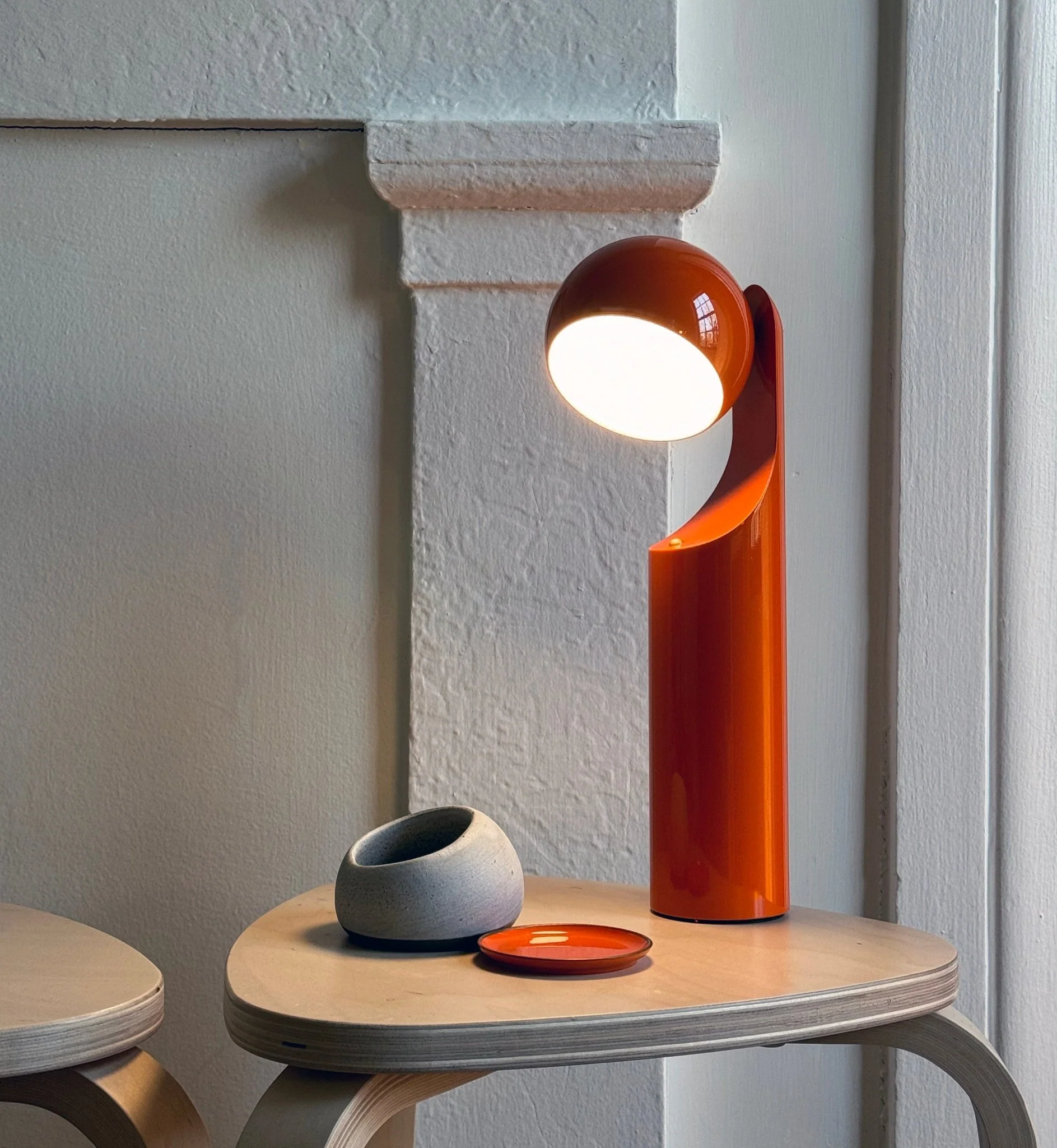 Mono Portable Lamp: Tangerine Orange - Image 3