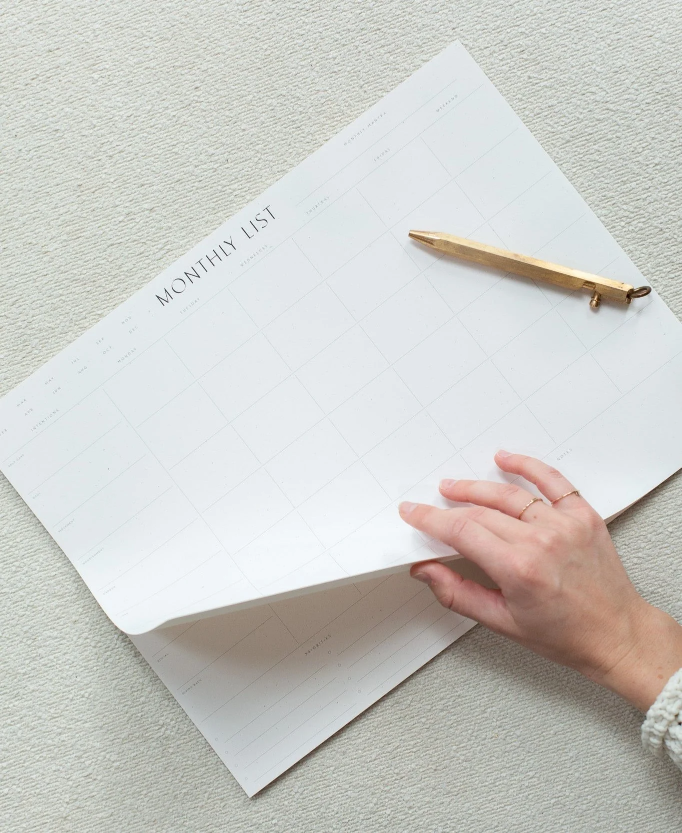 Wilde House Monthly  Planner Pad - Image 5