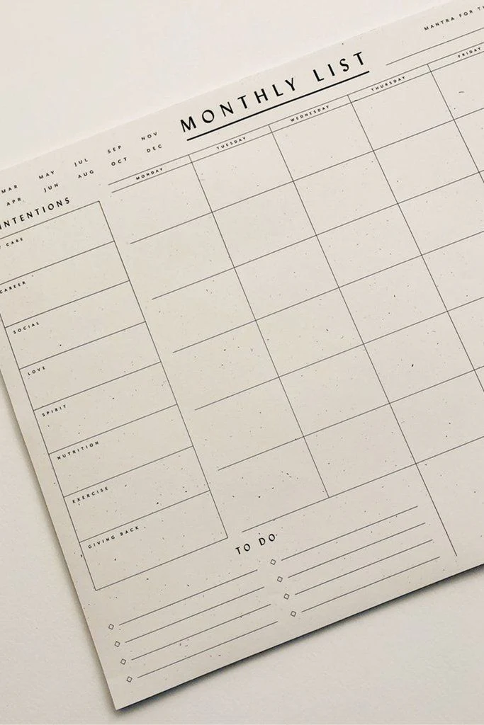 Wilde House Monthly  Planner Pad - Image 6