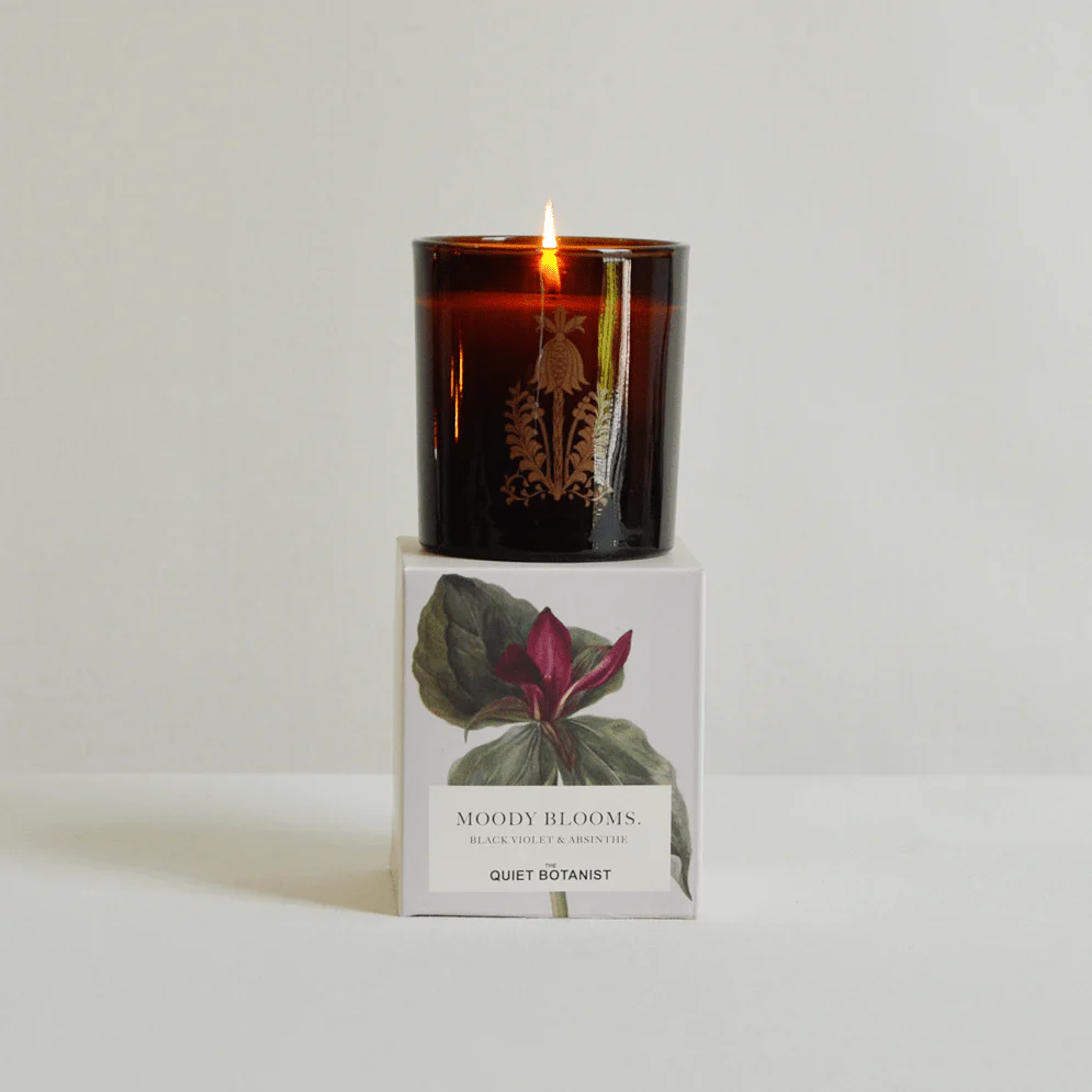 The Quiet Botanist: Moody Blooms Candle - Image 2