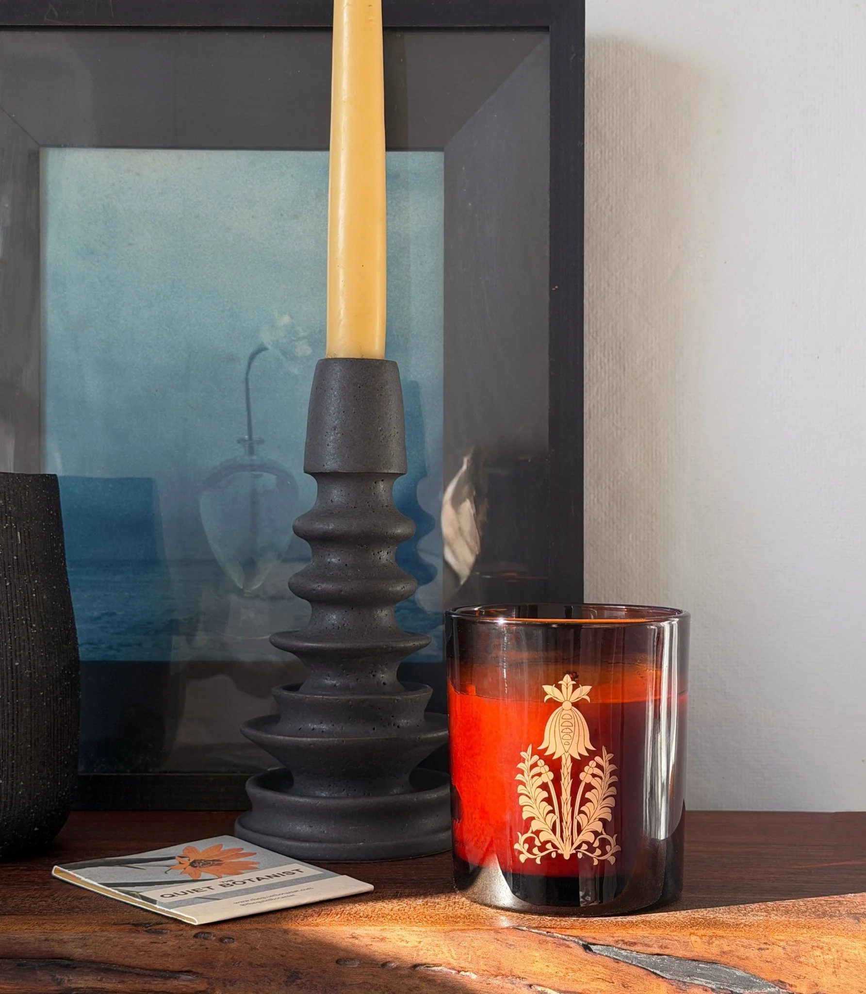 The Quiet Botanist: Moody Blooms Candle - Image 3