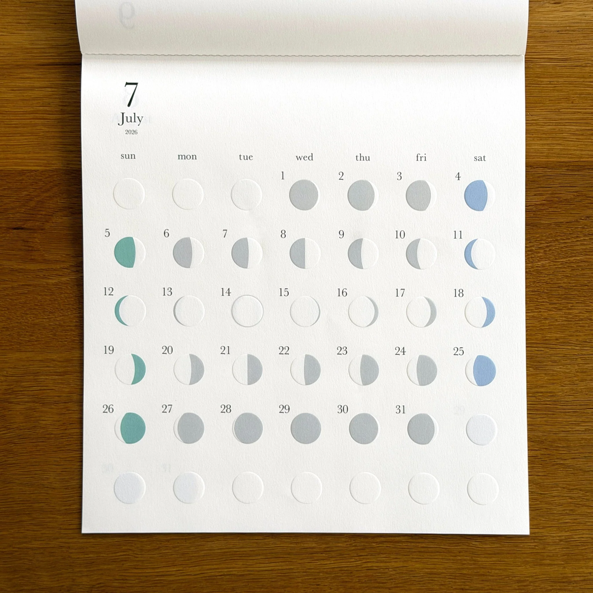 Moon Calendar Michiru 2026 - Image 3