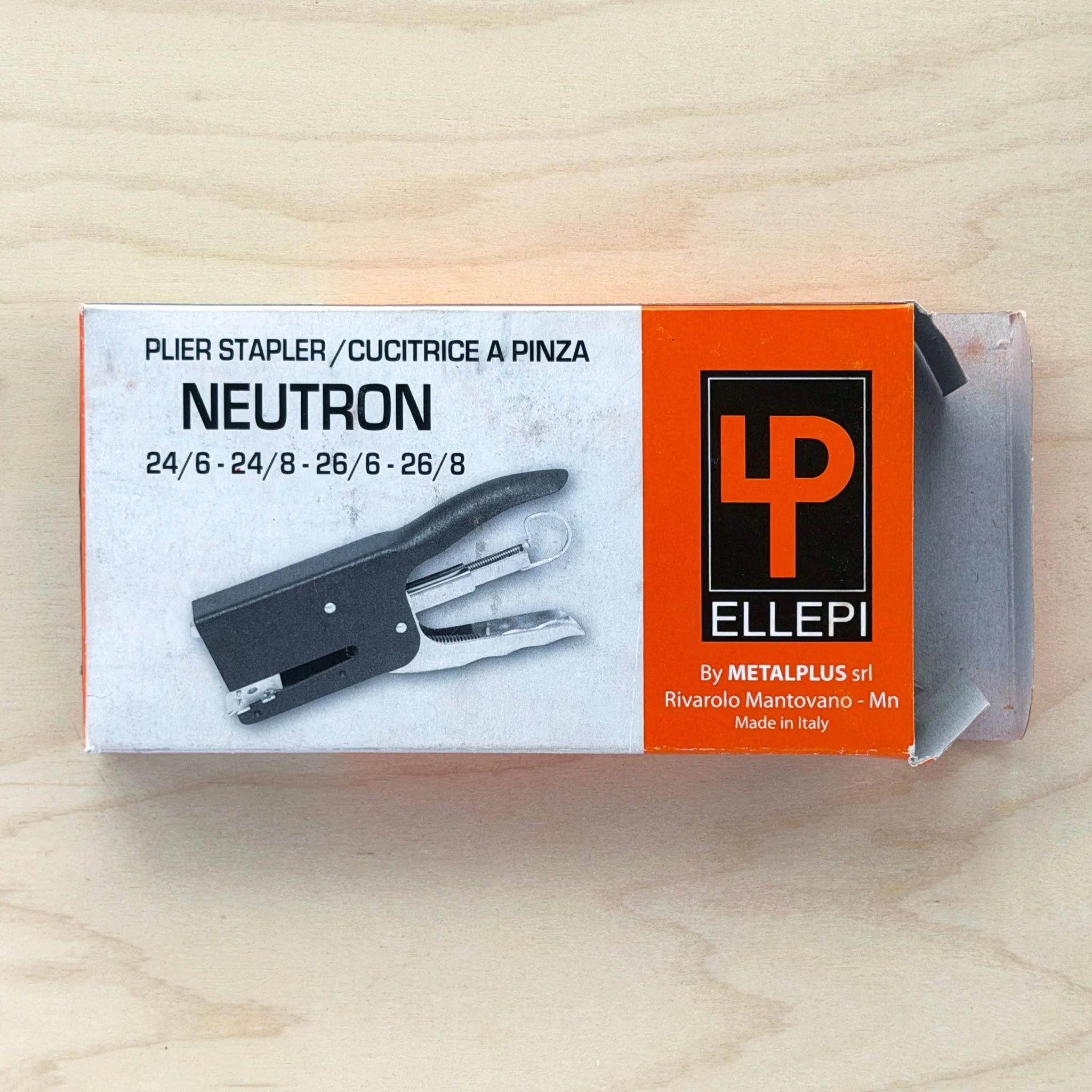 Ellepi Neutron Italian Plier Stapler - Image 2