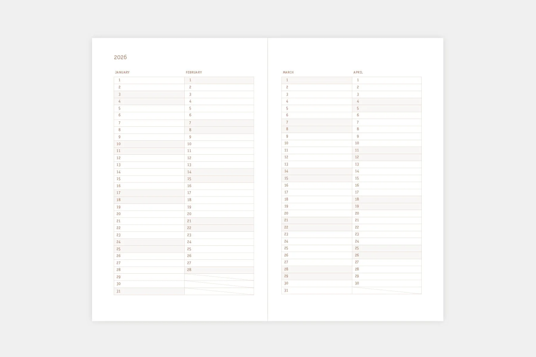 Niczeni 2026 Planner: Plum - Image 5