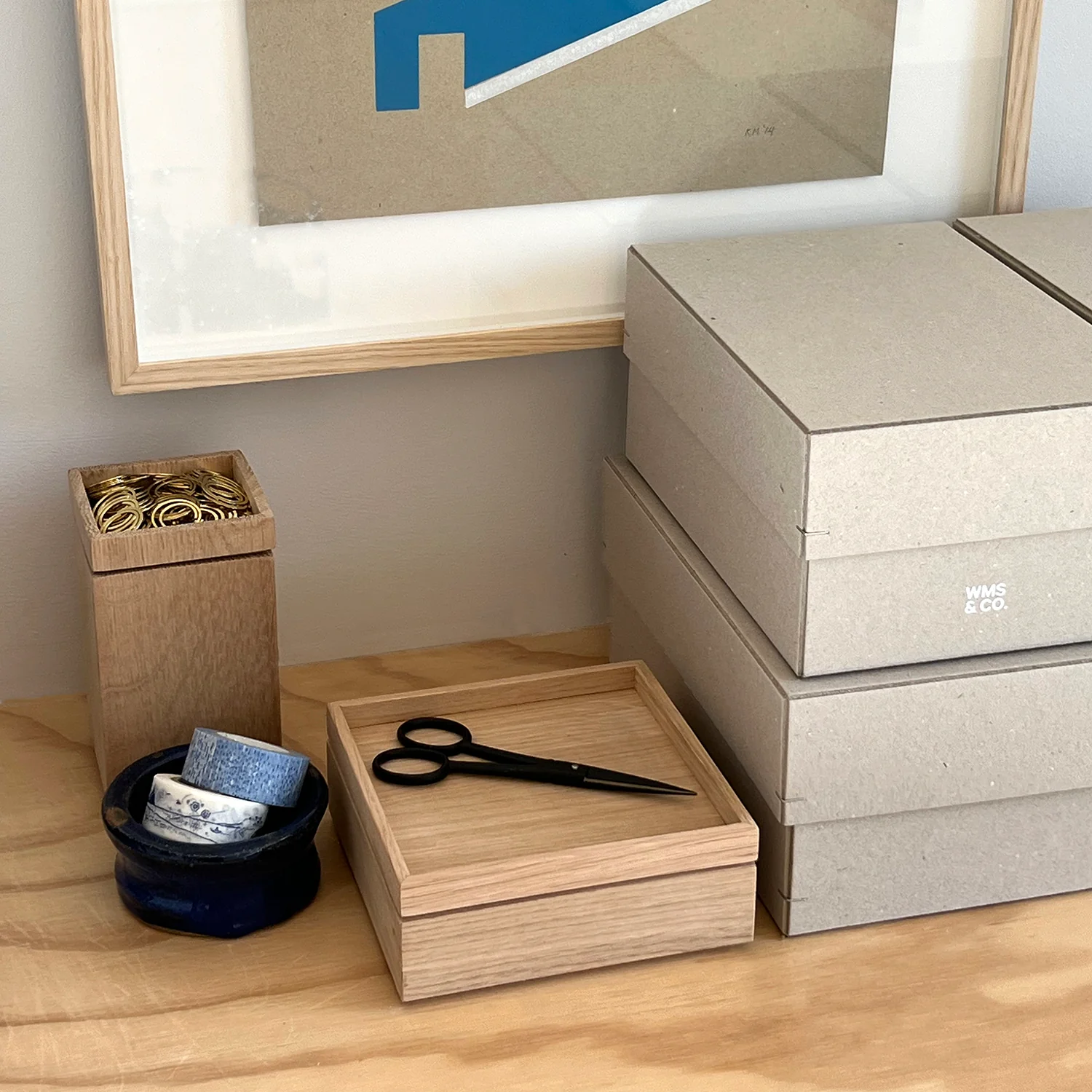 Modular Oak Desk Box - Image 8