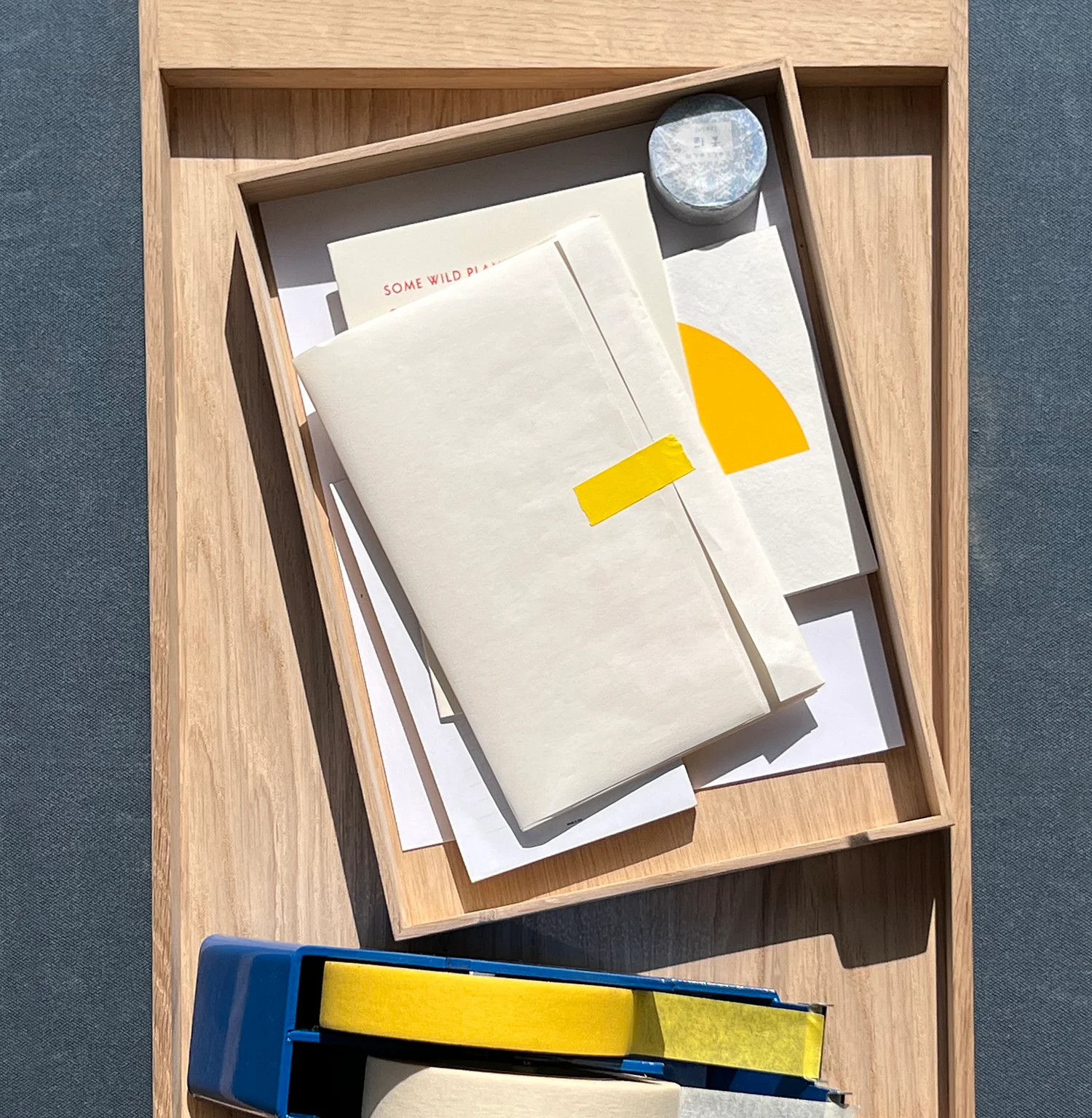 Modular Oak Letter Tray - Image 10