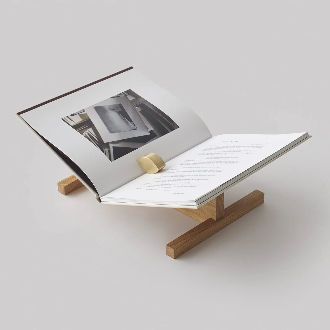Page Book Stands: Natural Oak, 2 sizes - Image 11