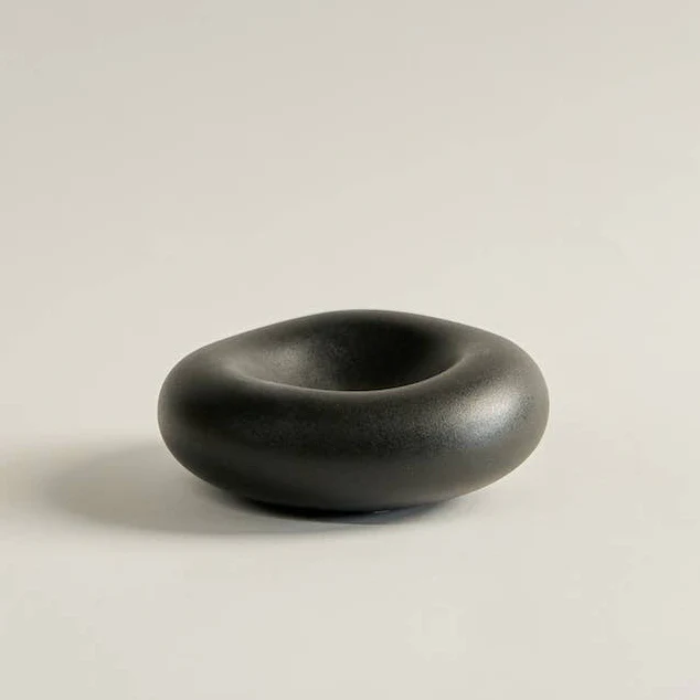 Petite Form Catchall Dish: Black - Image 3