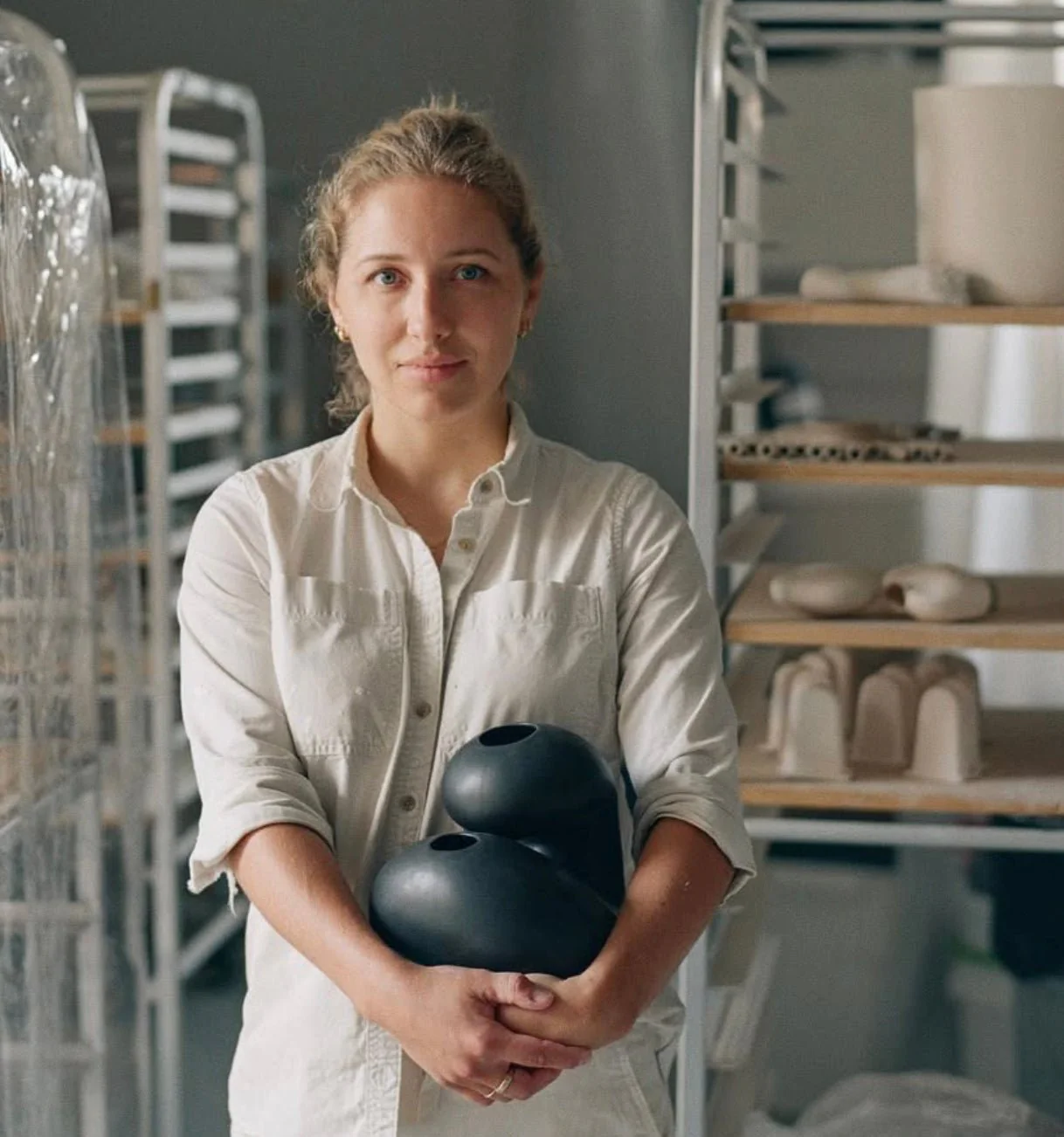 Petite Form Catchall Dish: Black - Image 4