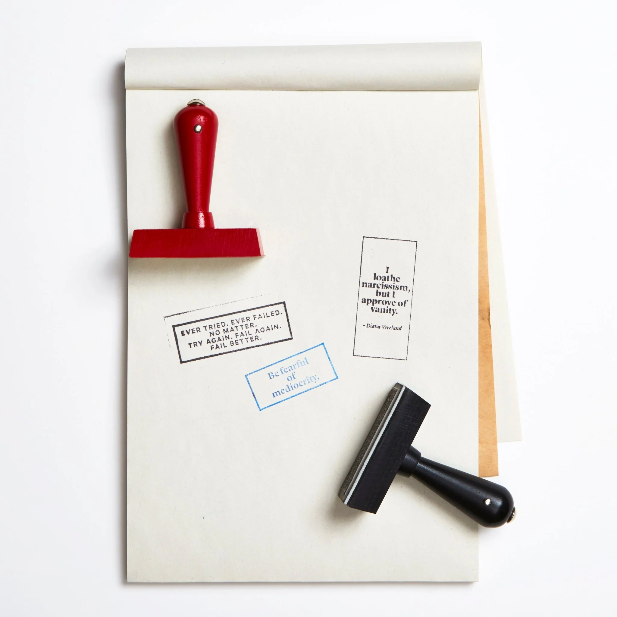 Philosophical Quote Rubber Stamp - Rectangular - Image 9