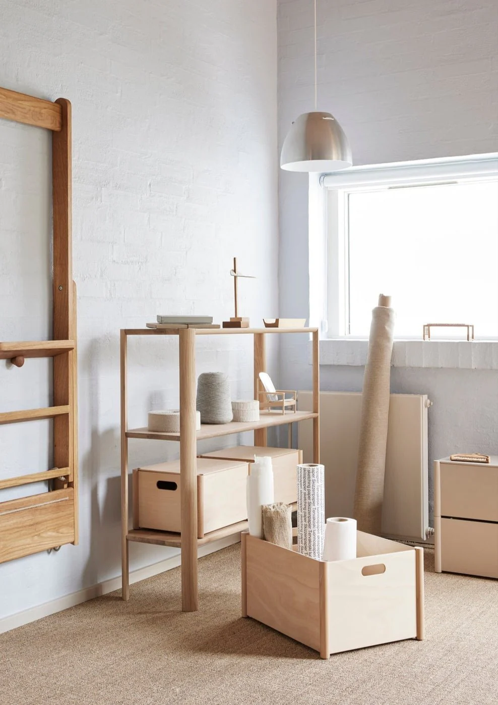 Pillar Storage box: Beech - Image 7