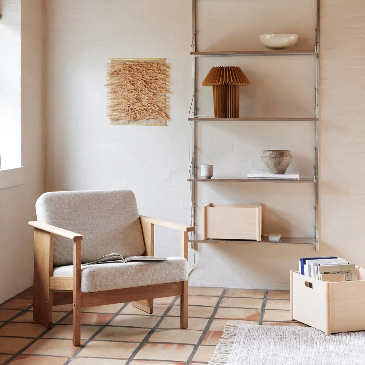 Pillar Storage box: Beech - Image 8