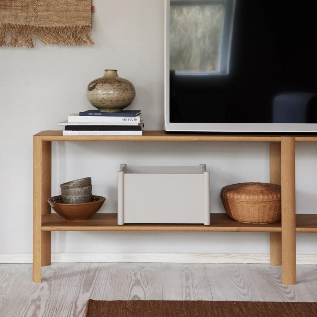 Pillar Storage Box: Warm Grey - Image 6