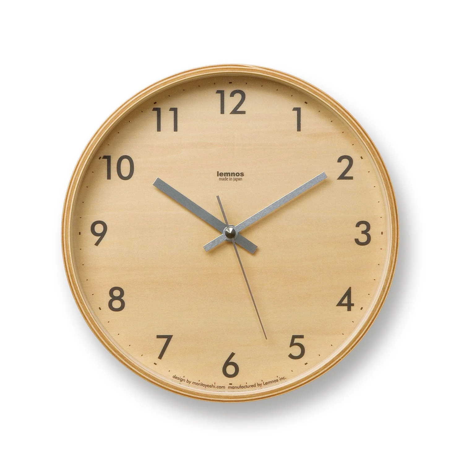 Moritoyoshi Plywood Clock